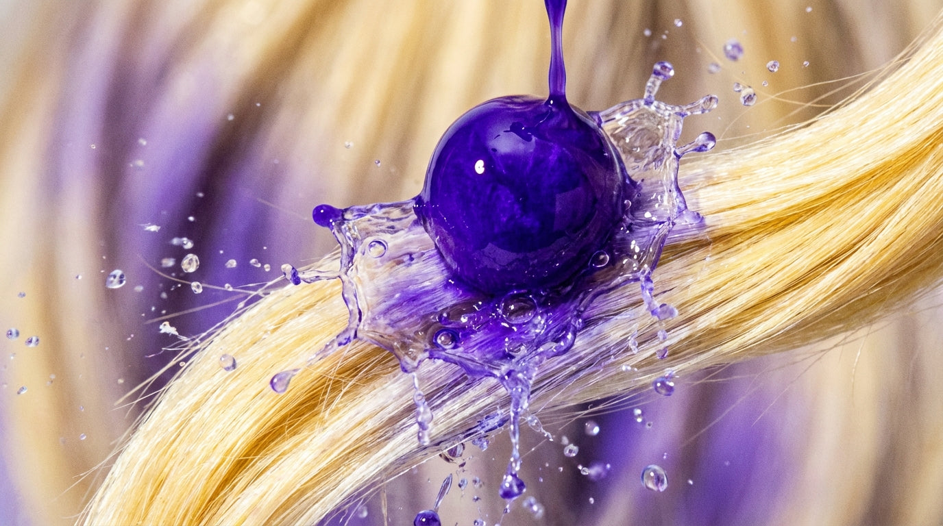 Shampoing violet comment l'utiliser sans assécher | Guide