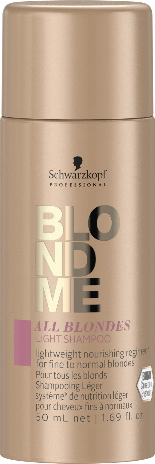 SCHWARZKOPF - BLOND ME - ALL BLONDES - LIGHT SHAMPOO - 50 ML