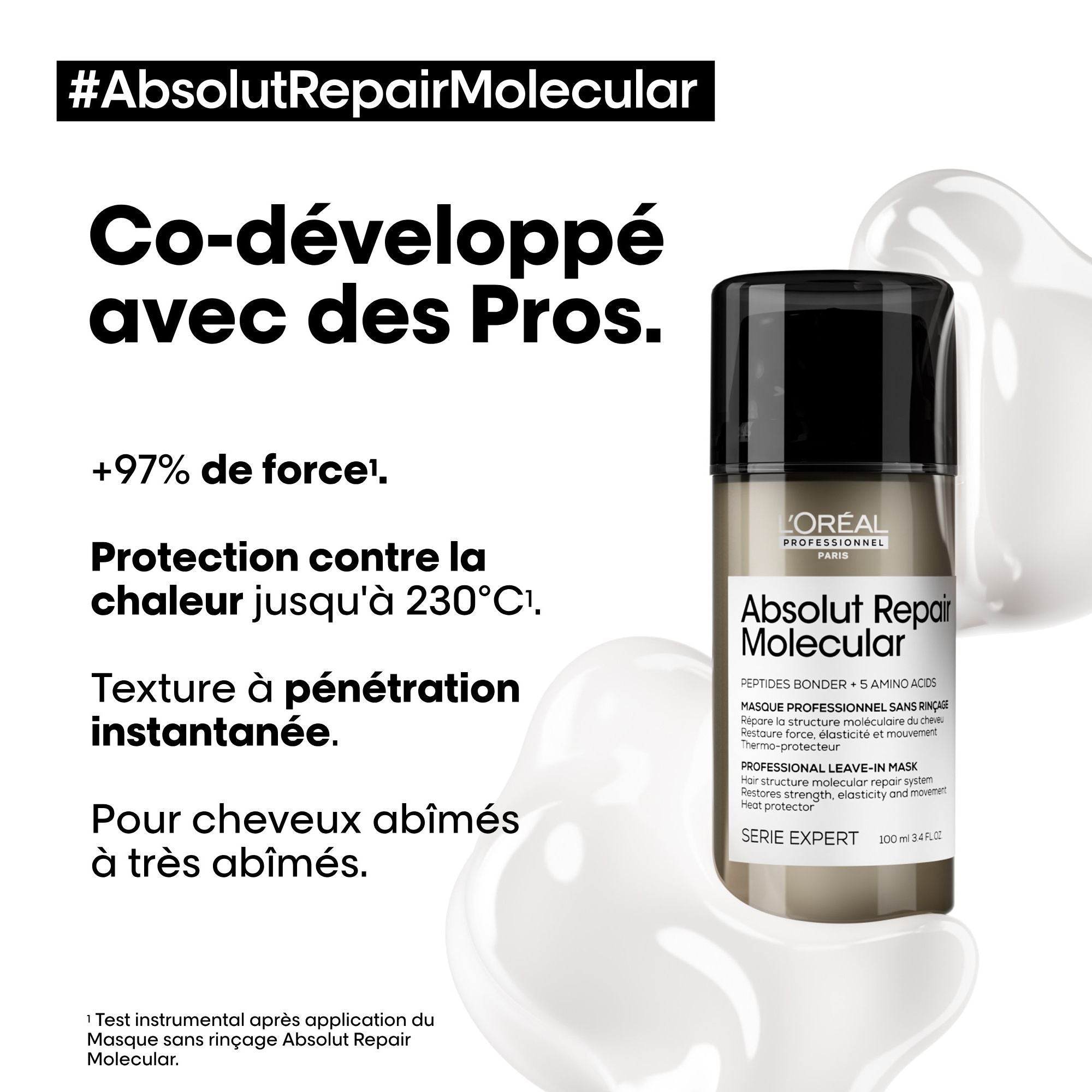 LP SE ABSOLUT REPAIR MOLECULAR LEAVE-IN 100ML