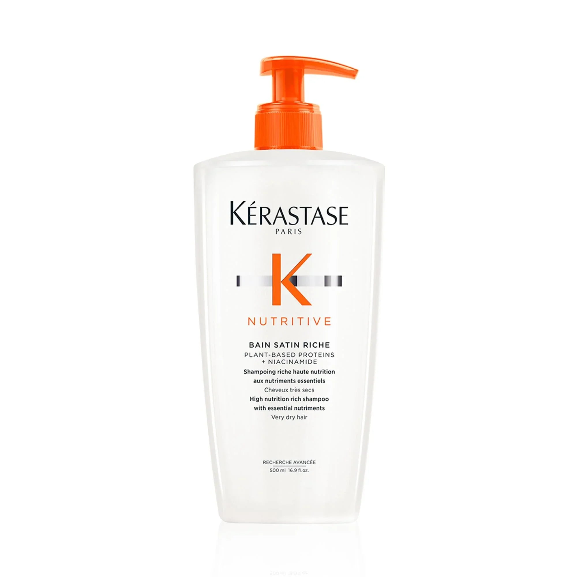 KERASTASE - NUTRITIVE BAIN SATIN RICHE - Shampoing - 500ML - POMPE