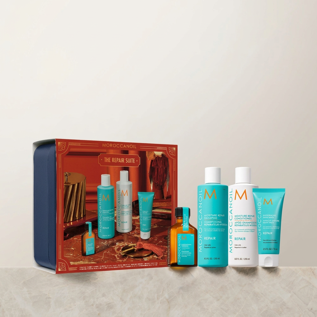 Moroccanoil - Coffret fêtes de fin d'année réparation - The Repair Suite