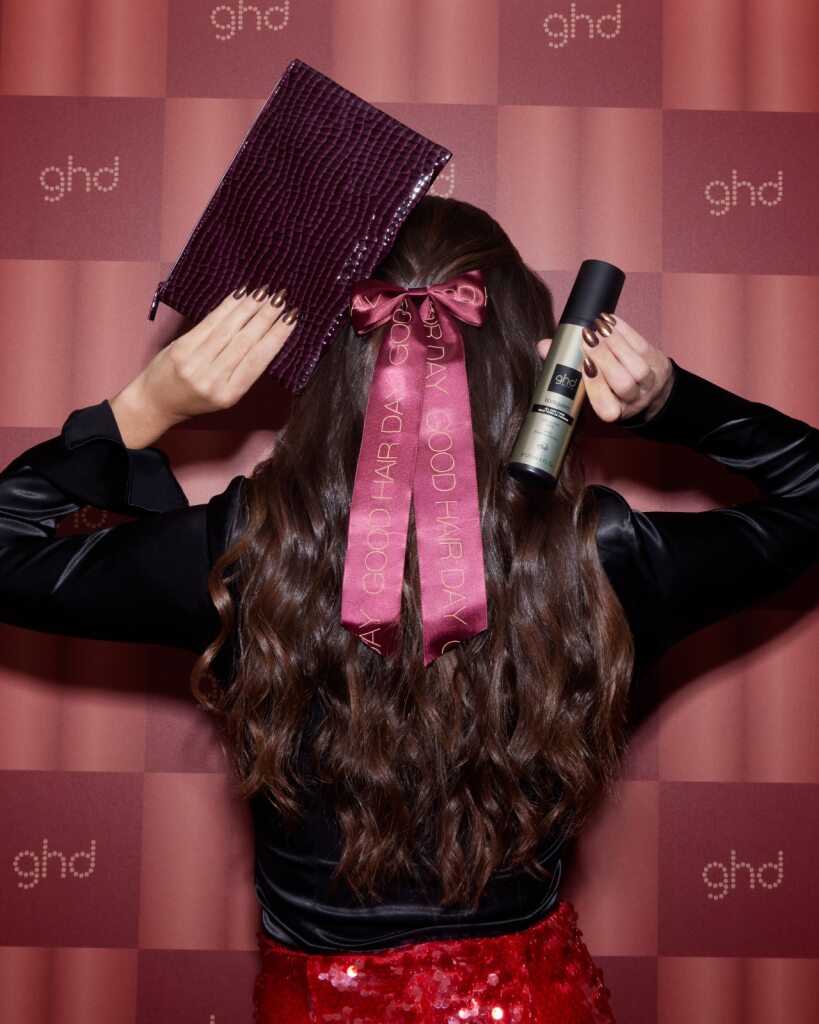 GHD - Trousse Spray + Noeud - collection CHERRY CHIC