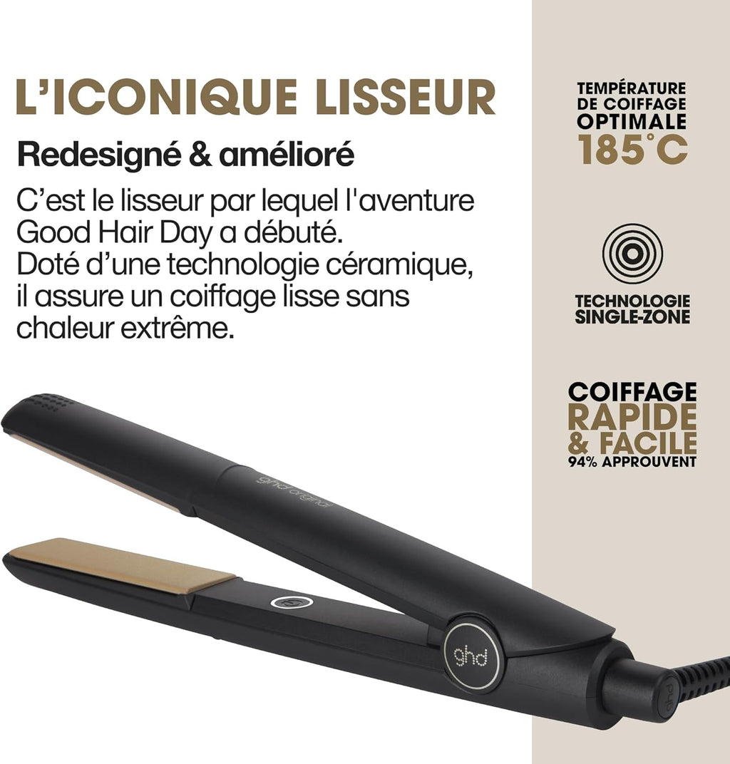 GHD - STYLER ORIGINAL - Lisseur - Noir