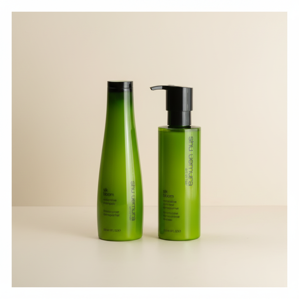 Shu Uemura - Duo Silk bloom - Routine à l'huile d'argan