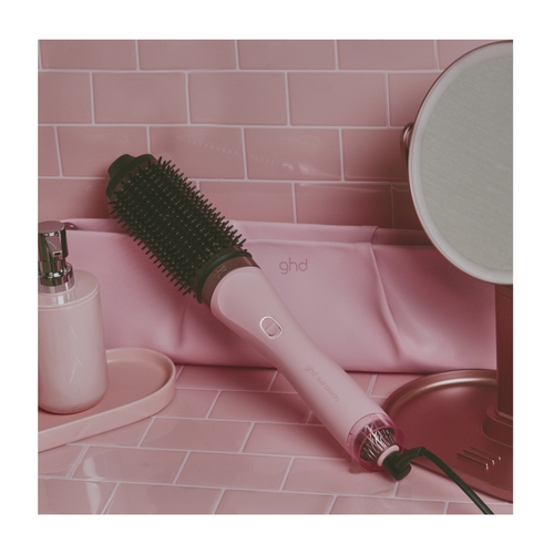 GHD - Duet Blowdry - Brosse soufflante - Collection Pink - Rose poudré