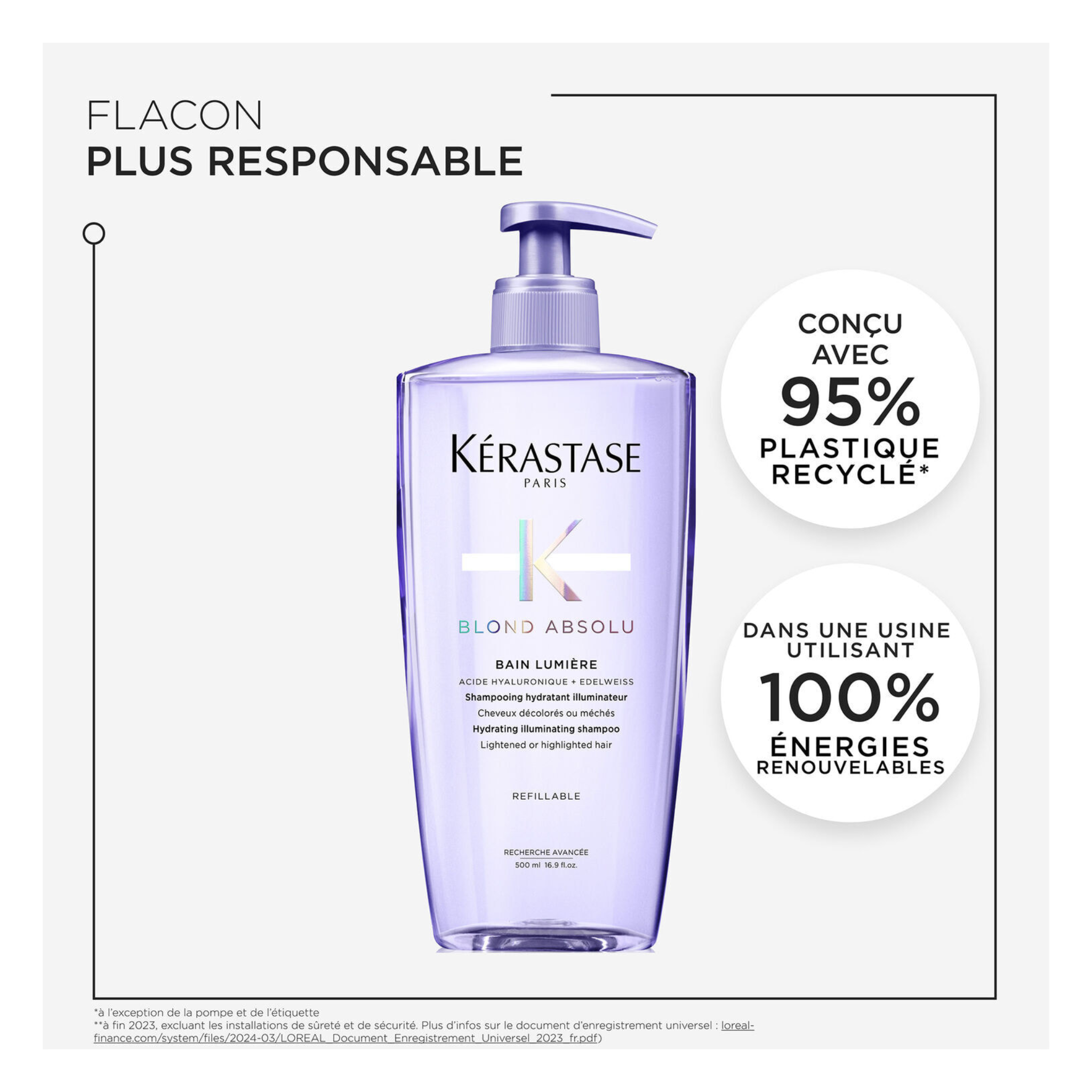 Kérastase - Bain lumière - 500 ML KERASTASE