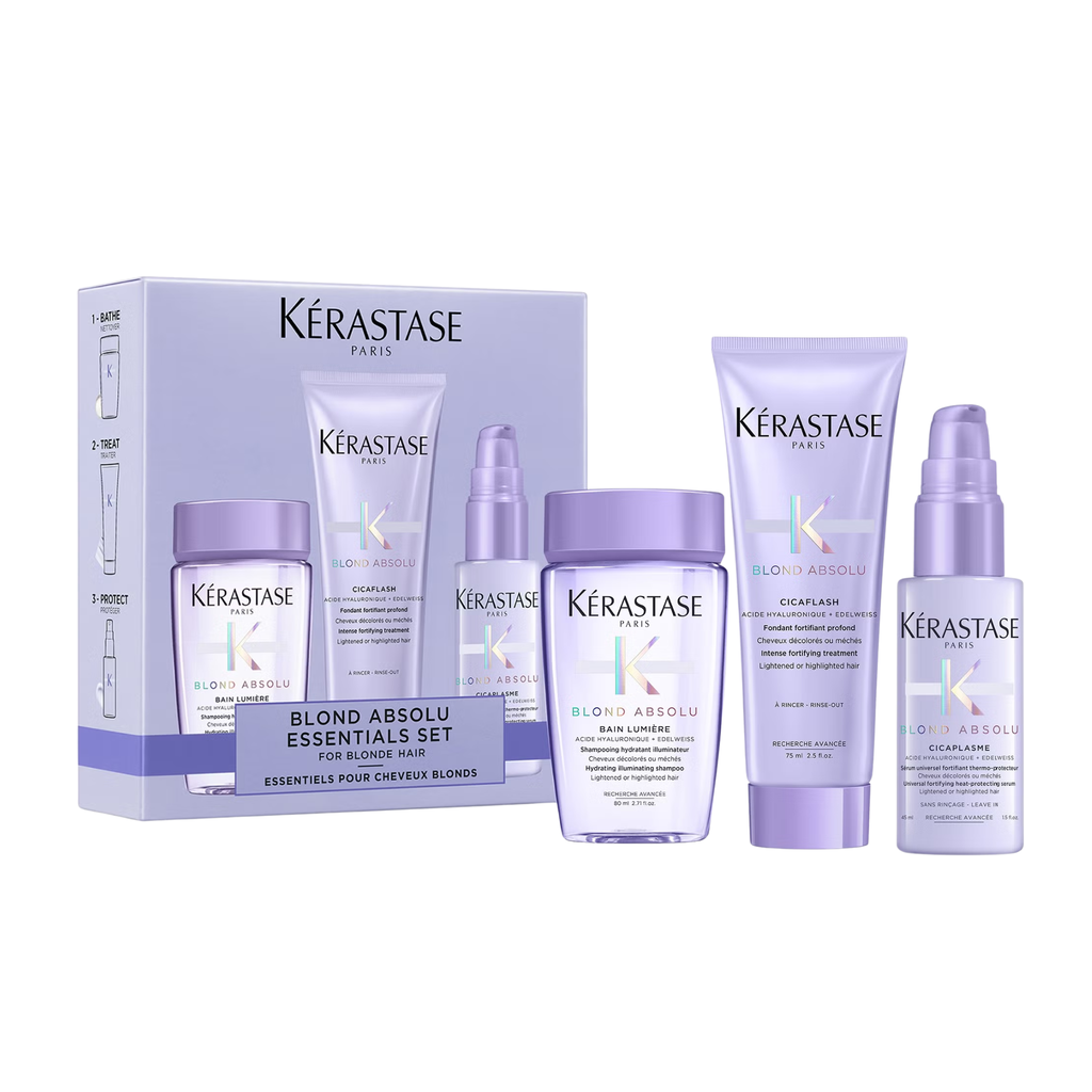 Kérastase - Essentials set - Essentiels pour cheveux blonds - 3 produits KERASTASE