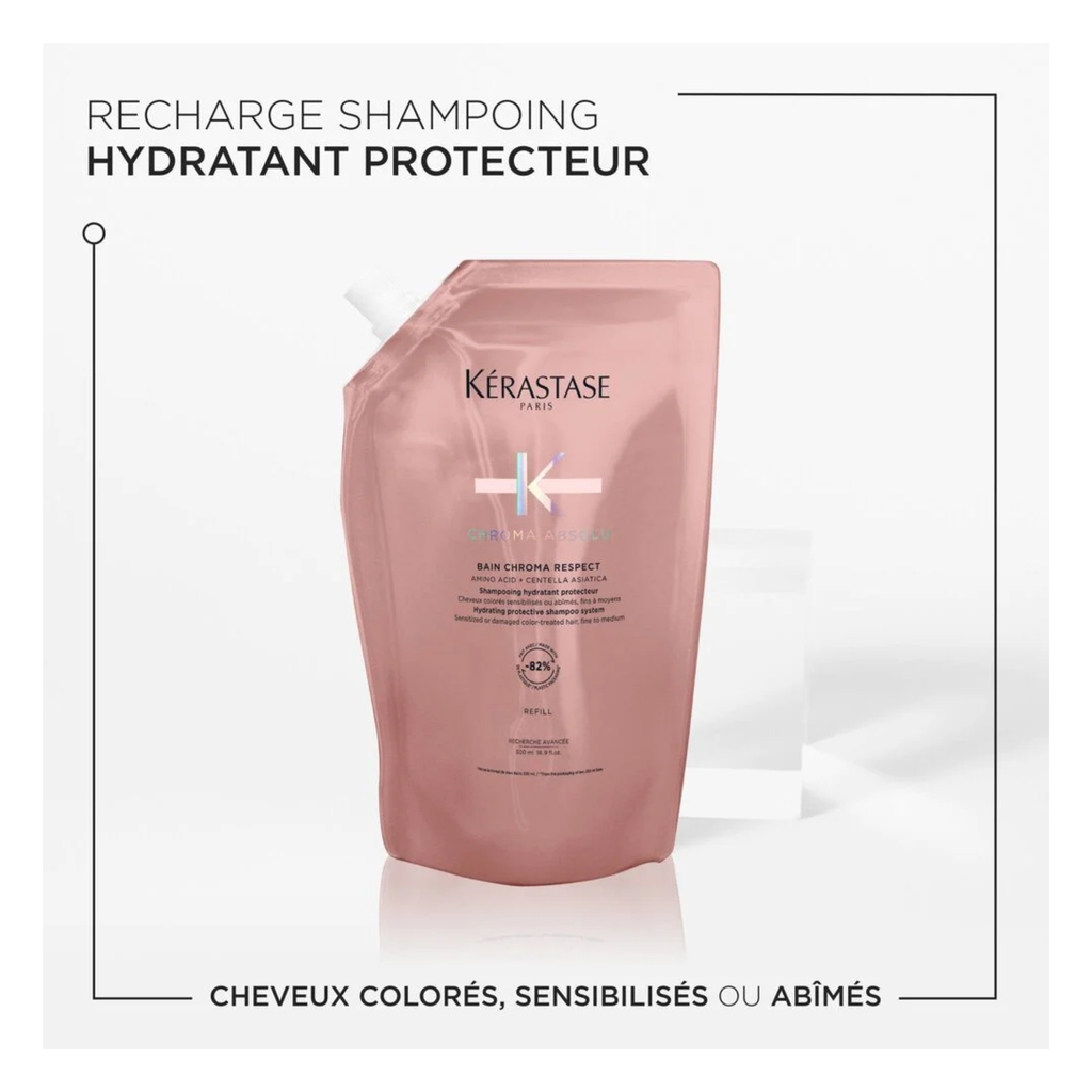 Kérastase - Bain chroma respect - 500 ML - RECHARGE KERASTASE