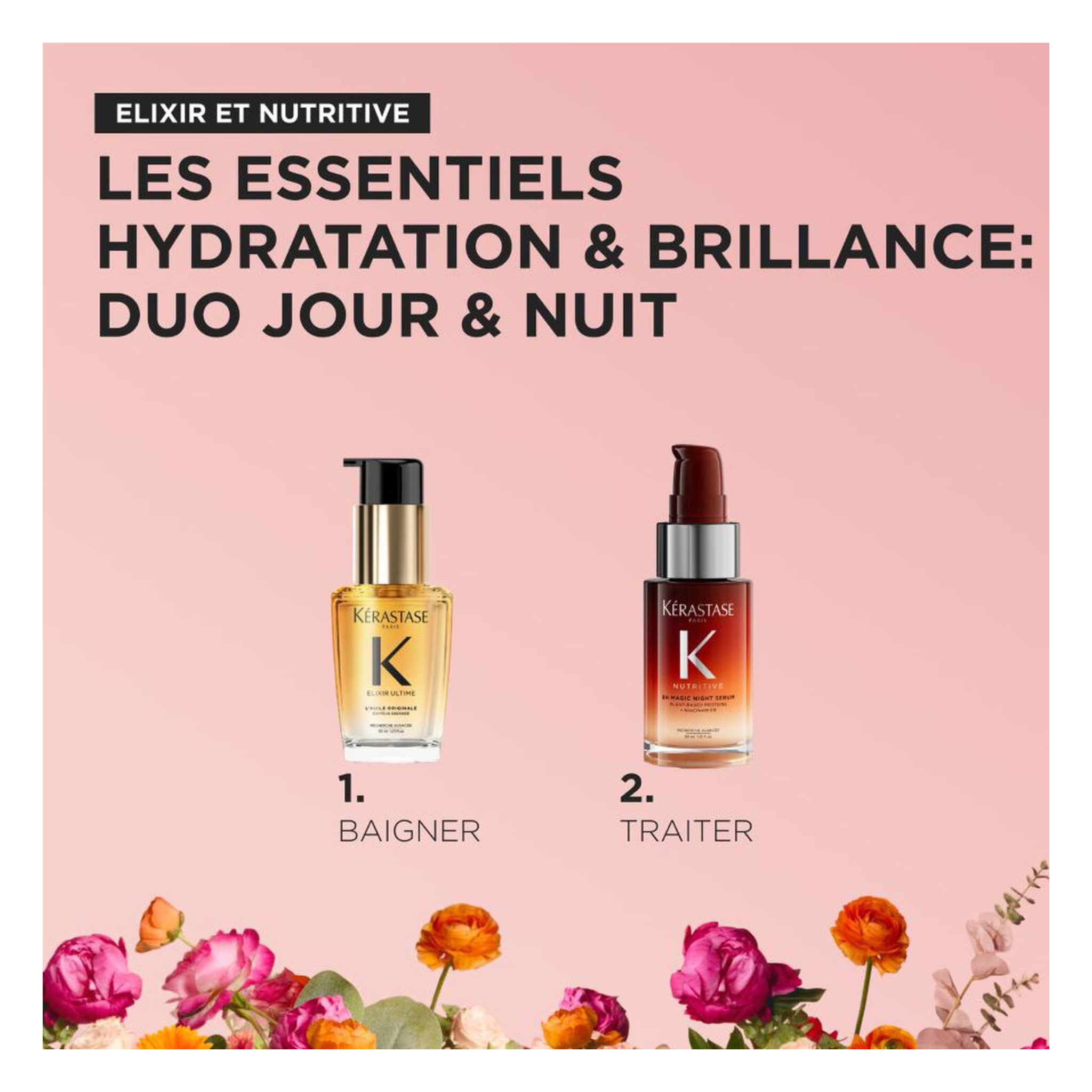 Kérastase - Duo mini jour nuit printemps KERASTASE