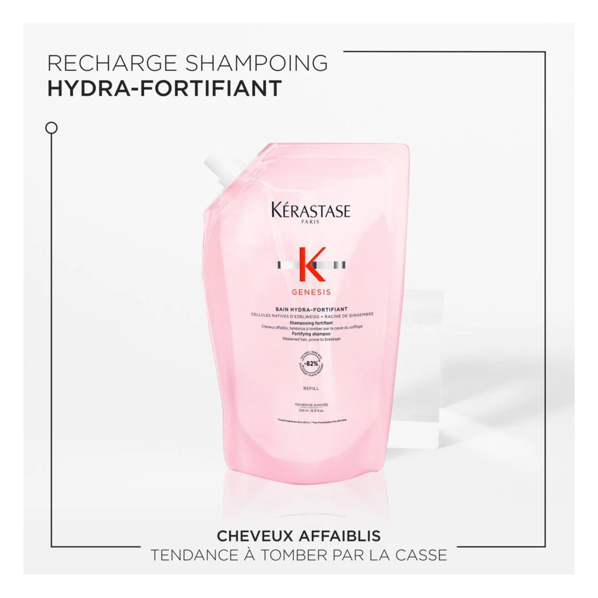 Kérastase - Bain hydra-fortifiant - 500 ML - RECHARGE KERASTASE