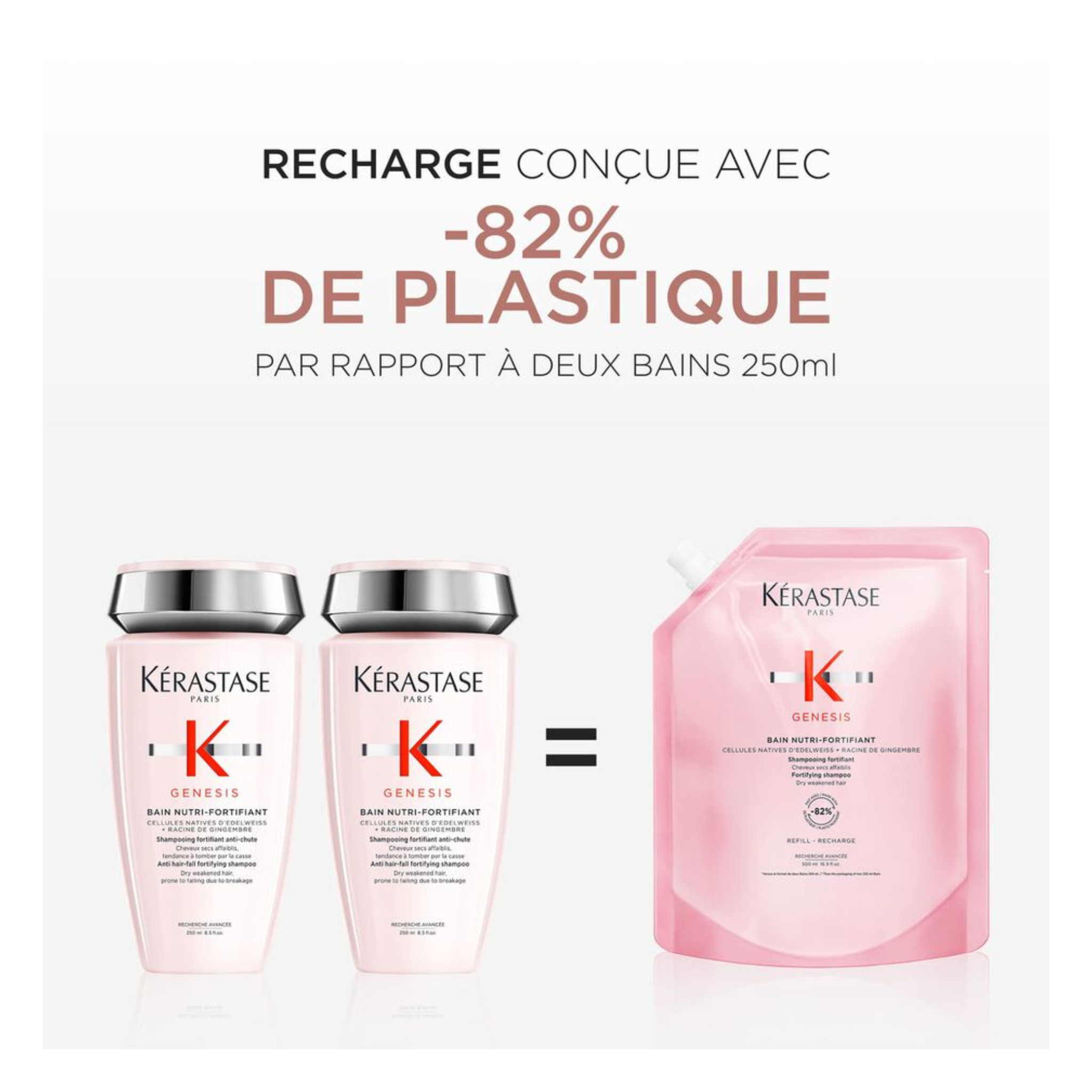 Kérastase - Bain nutri-fortifiant - 500 ML - RECHARGE KERASTASE