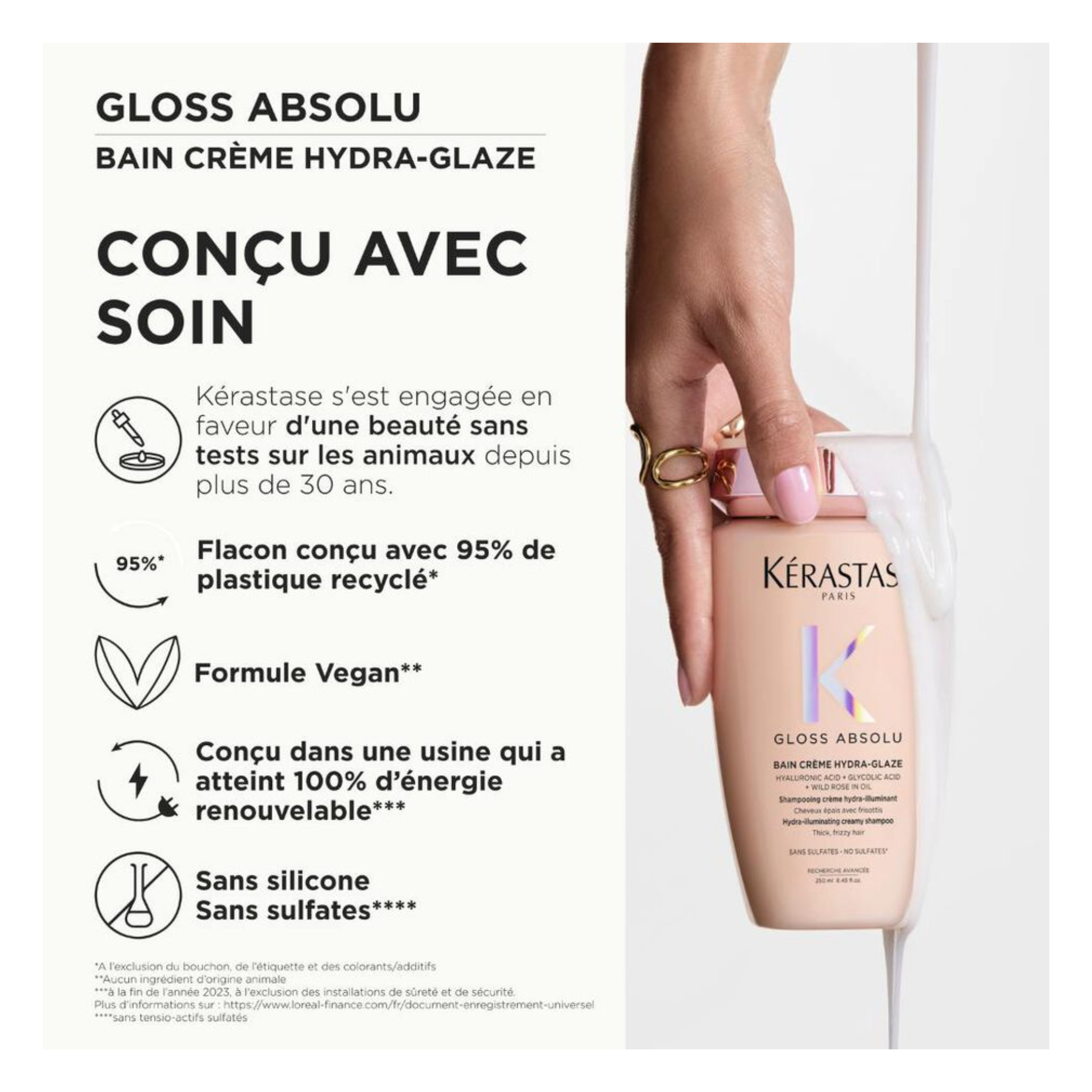 Kérastase - Bain crème hydra-glaze - 250 ml KERASTASE