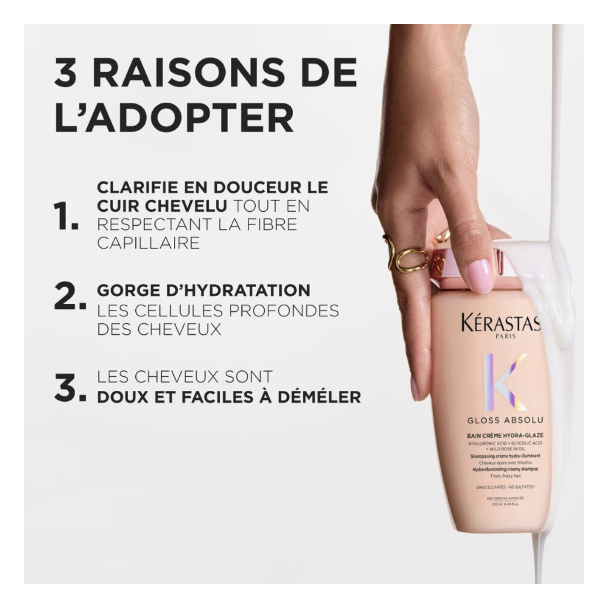 Kérastase - Bain crème hydra-glaze - 250 ml KERASTASE