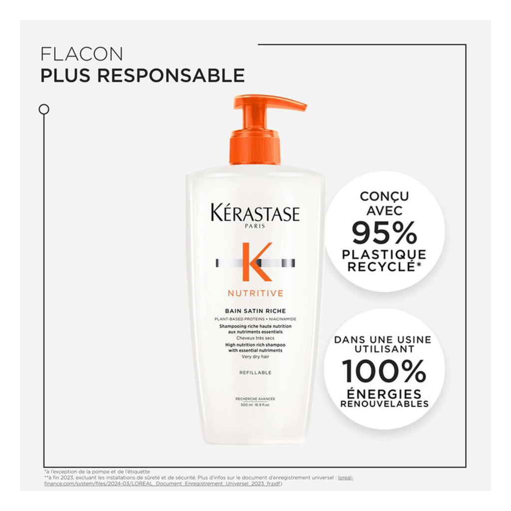 Kéraste - Bain satin riche - 500 ML KERASTASE