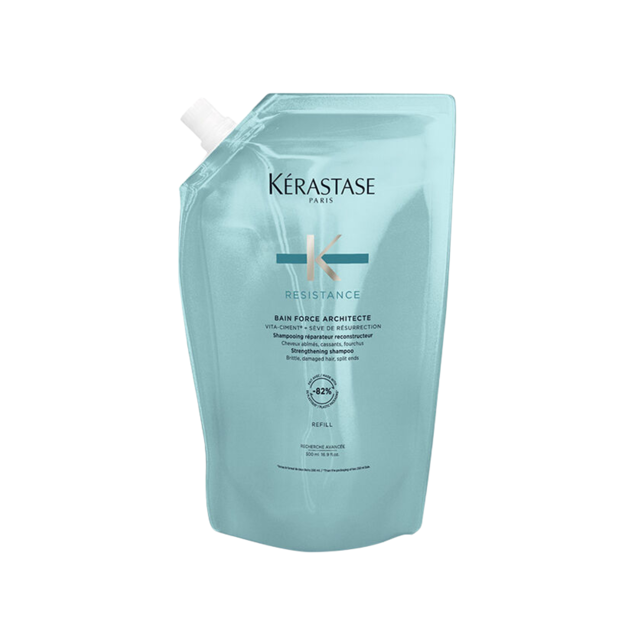 Kérastase - Bain force architecte - 500 ML - RECHARGE KERASTASE