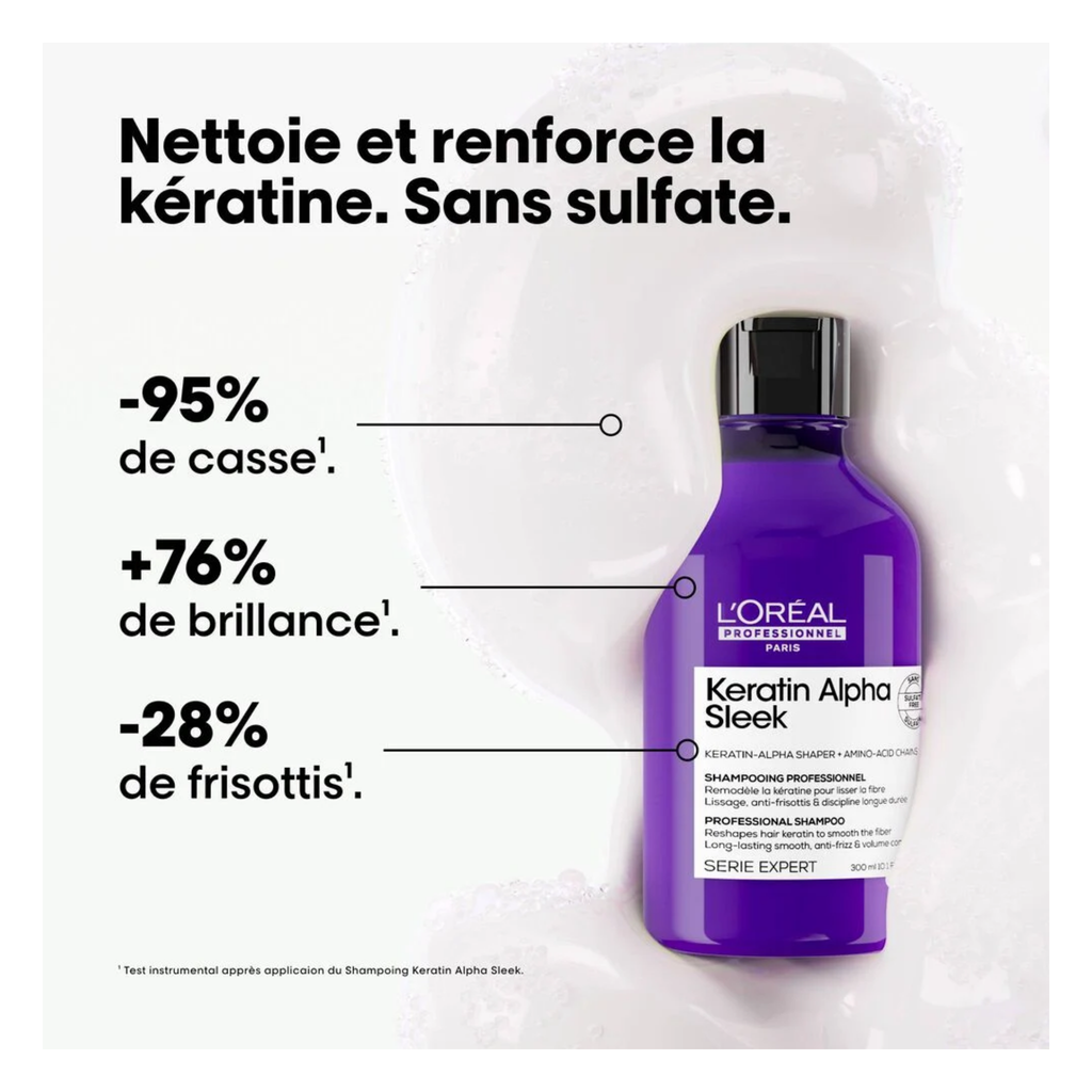 L'oréal Professionnel - Shampoing Keratin-alpha shaper + Amino-acid chains - 300 ML L'OREAL PROFESSIONNEL