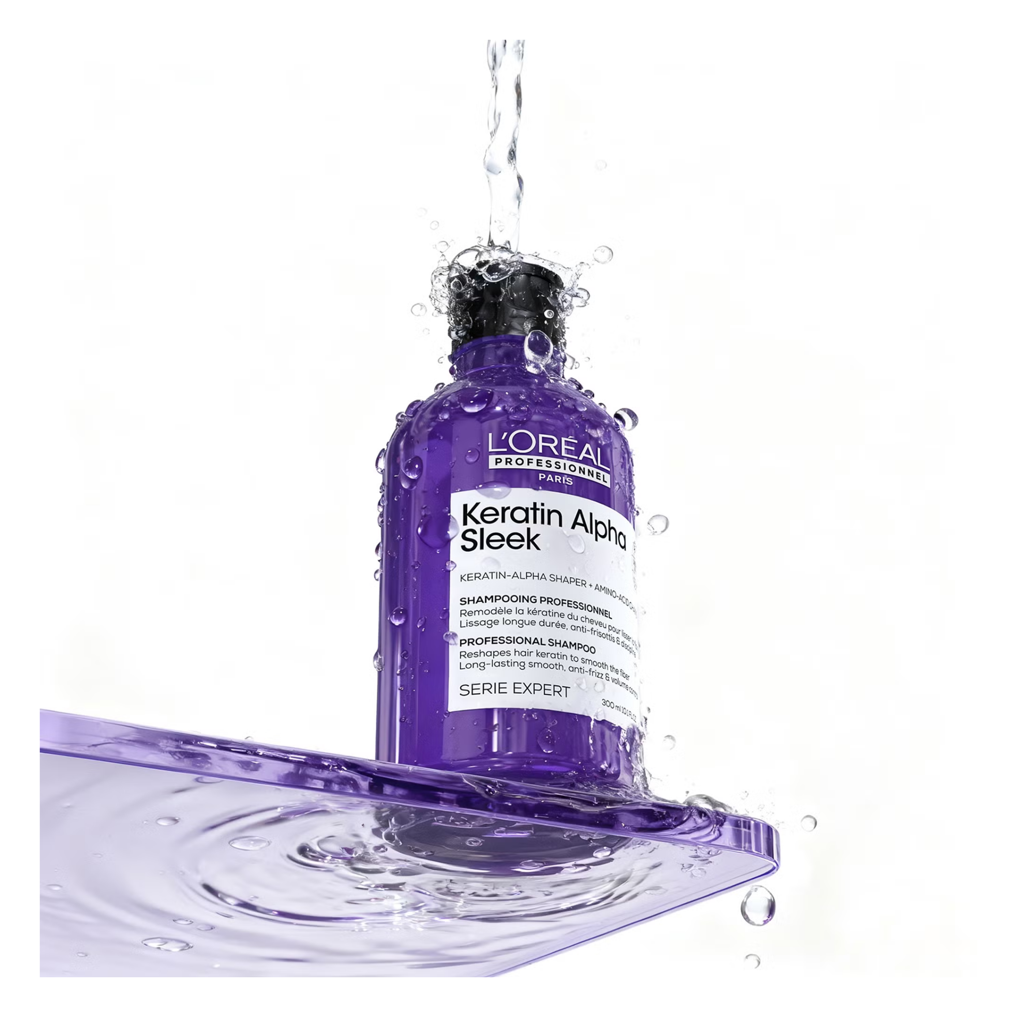 L'oréal Professionnel - Shampoing Keratin-alpha shaper + Amino-acid chains - 300 ML L'OREAL PROFESSIONNEL