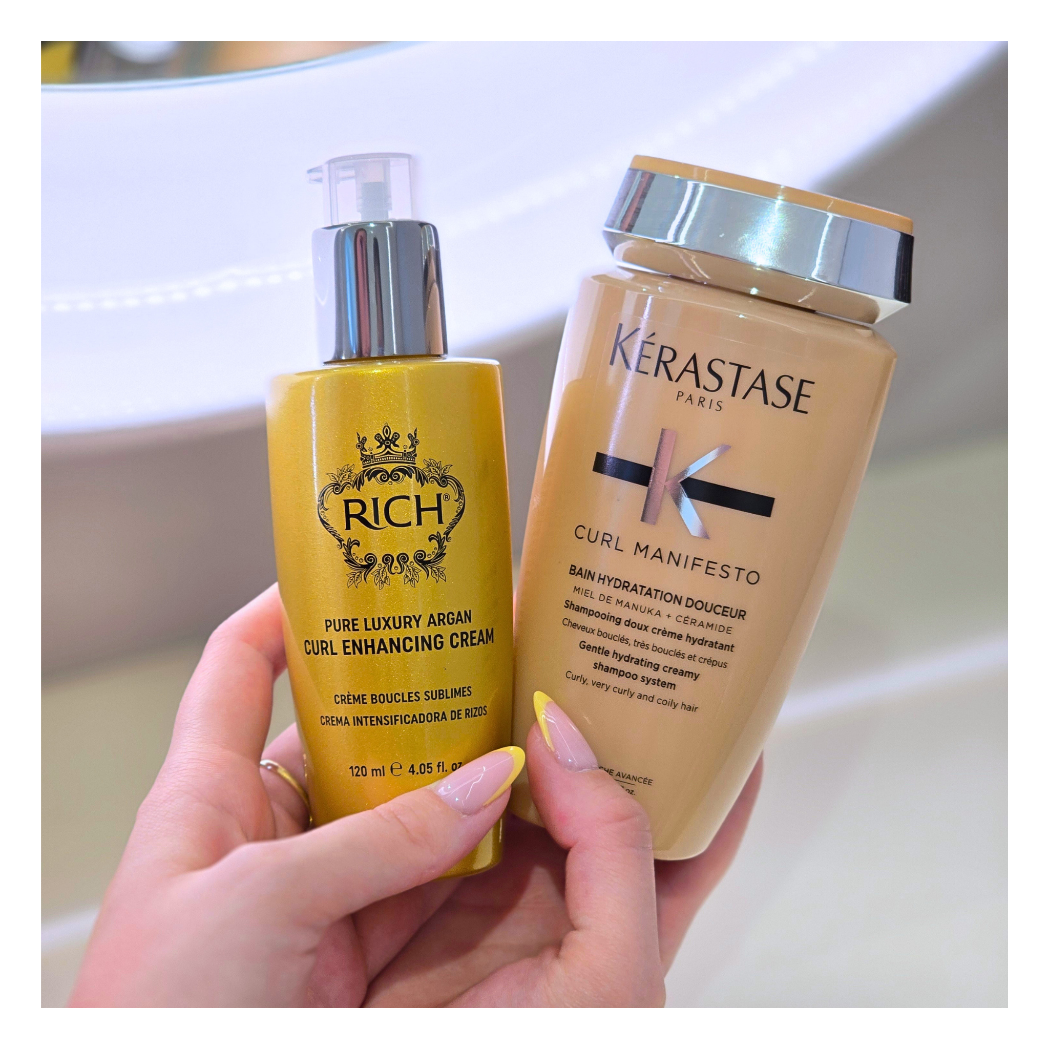Kérastase & Rich Hair Care - Boucles sublimées en 2 étapes - 2 produits KERASTASE