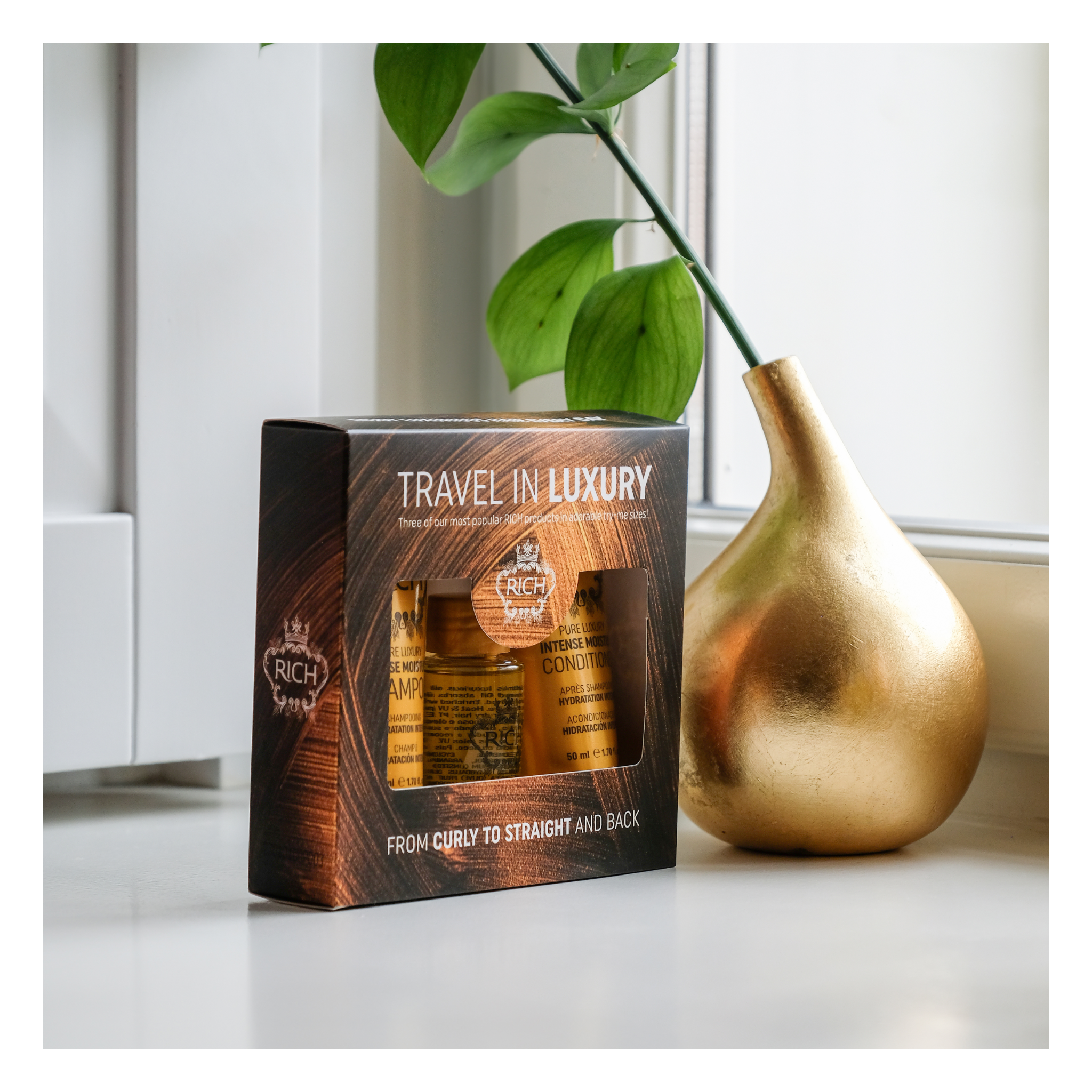 Rich Hair Care - Travel in luxury set - Coffret de voyage RICH HAIR CARE
