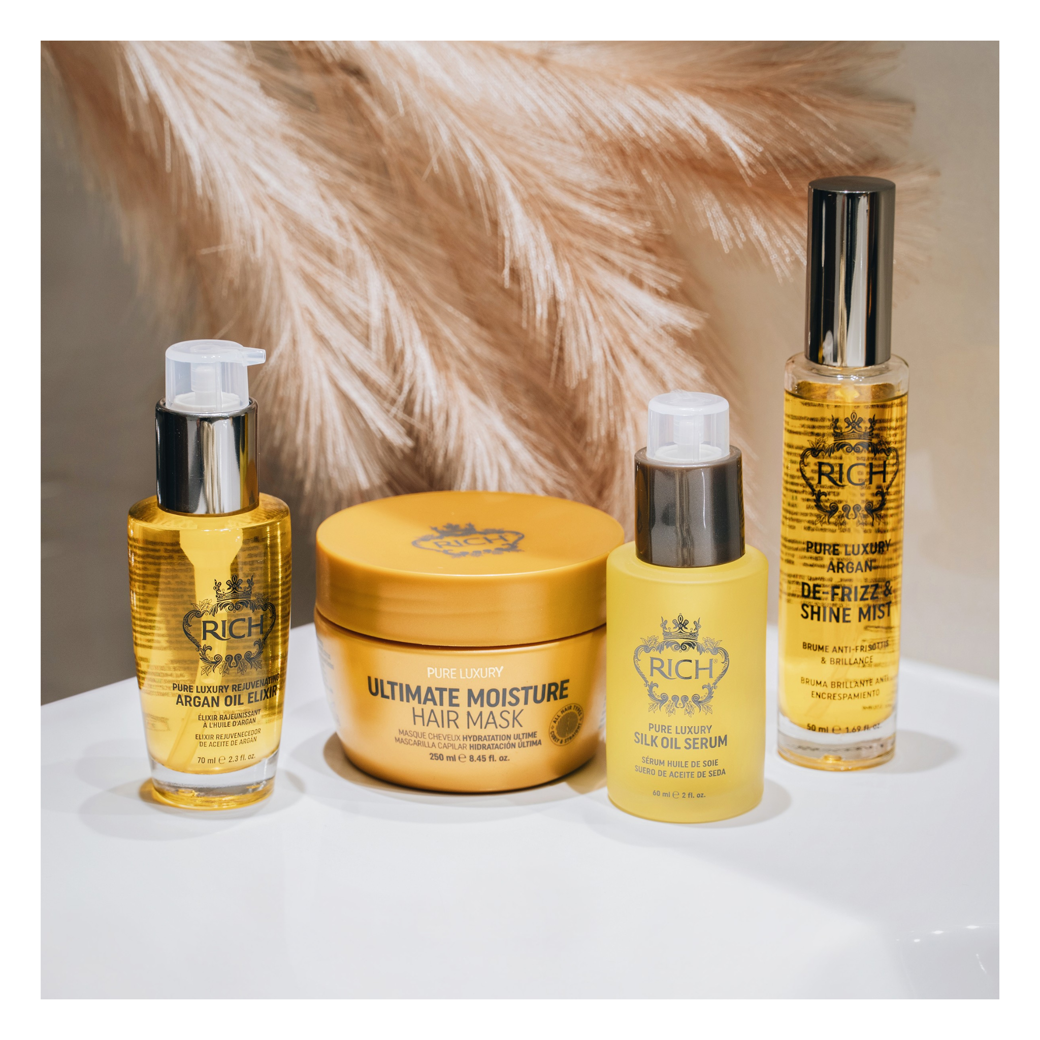 Rich Hair Care - Silk oil serum - 60 ML RICH HAIR CARE