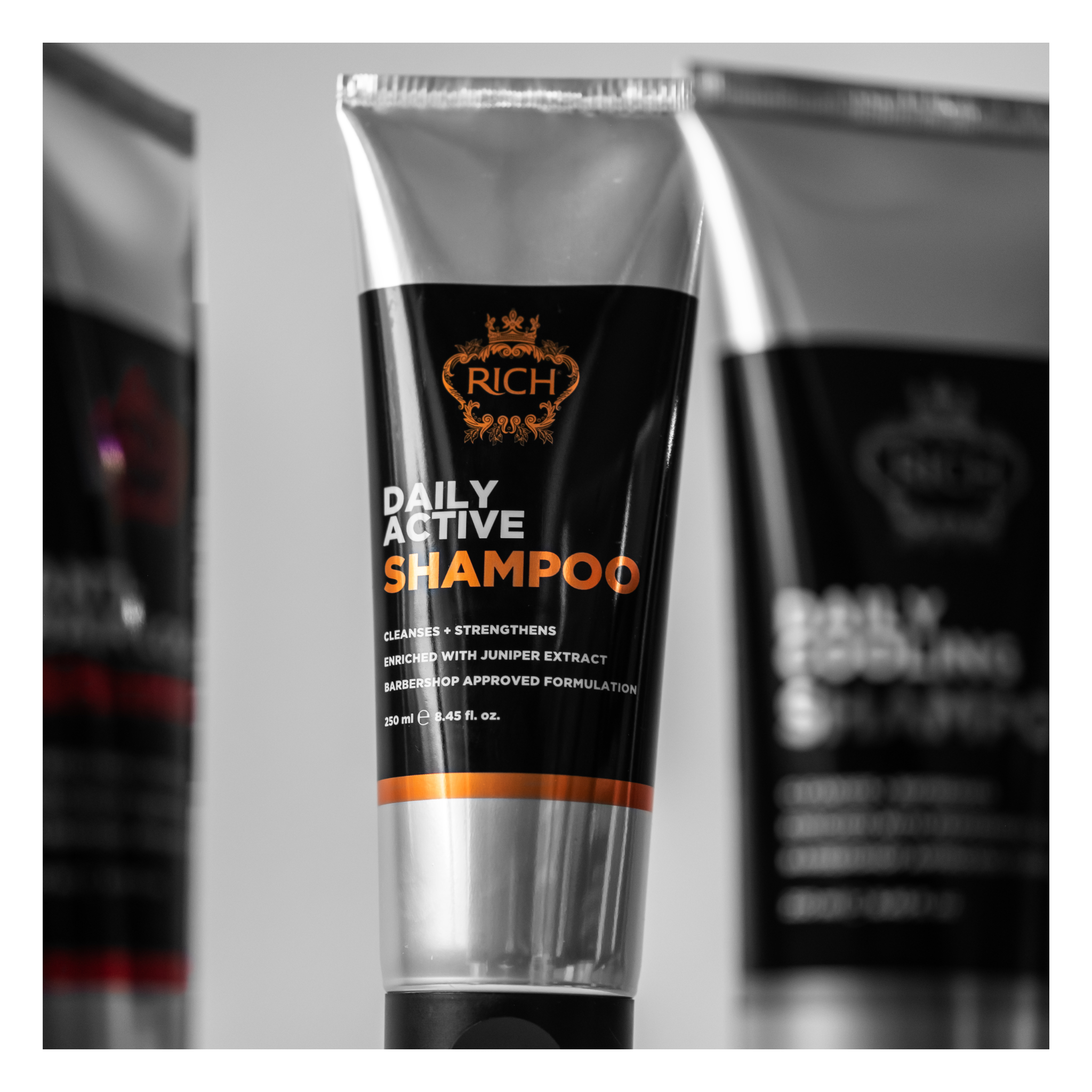 Rich Hair Care - Active - Shampoing actif quotidien - Homme - 250 ML RICH HAIR CARE