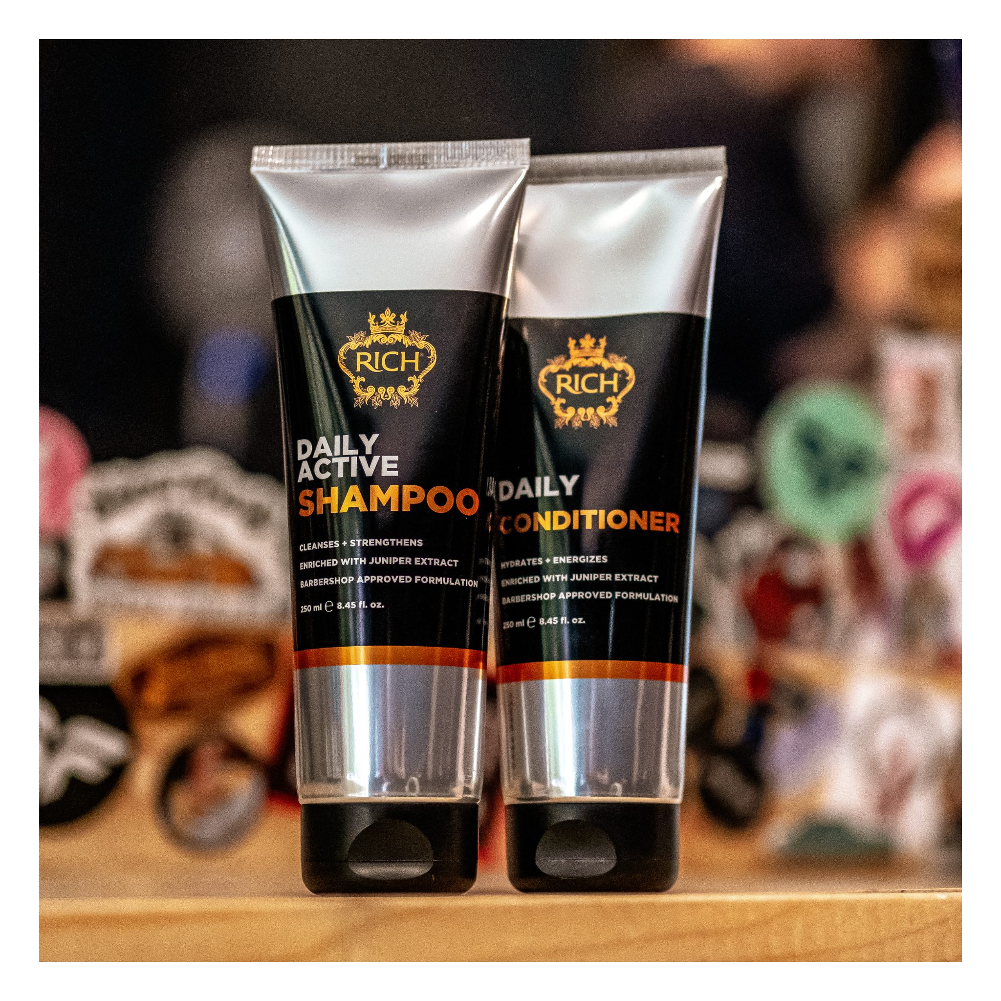 Rich Hair Care - Active - Shampoing actif quotidien - Homme - 250 ML RICH HAIR CARE