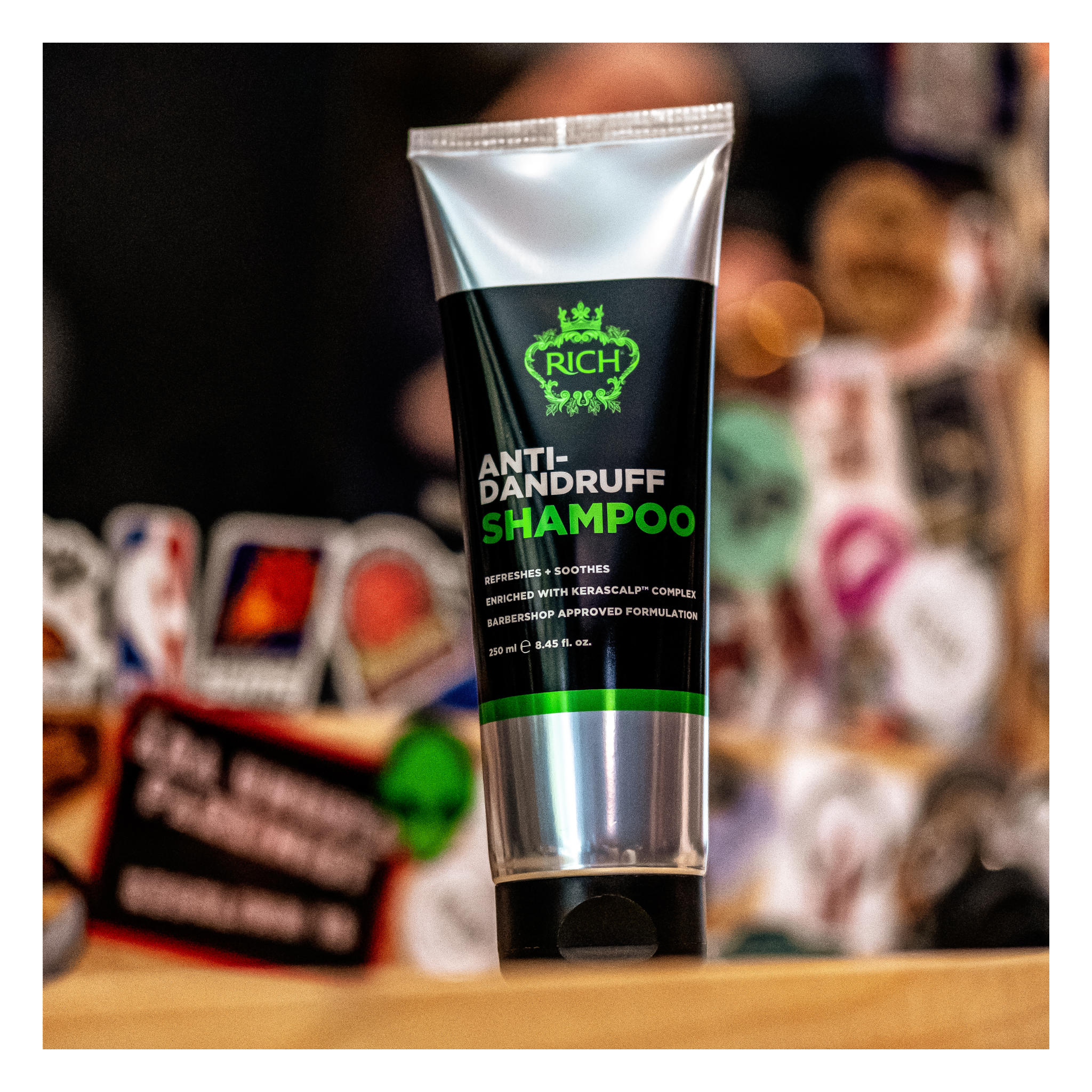 Rich Hair Care - Anti-dandruff - Shampoing antipelliculaire quotidien - Gamme homme - 250 ML RICH HAIR CARE