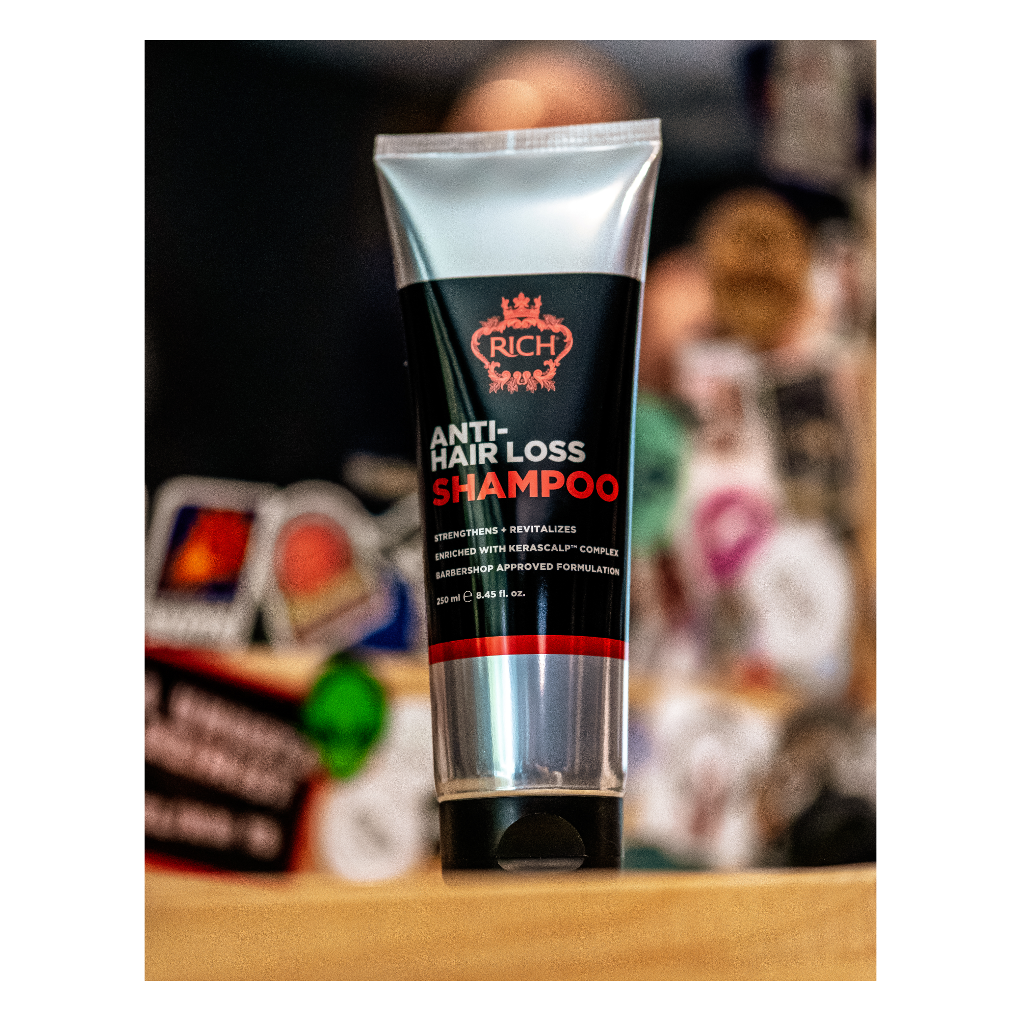 Rich Hair Care - Anti-hair loss - Shampoing anti-chute quotidien gamme homme - 250 ML RICH HAIR CARE