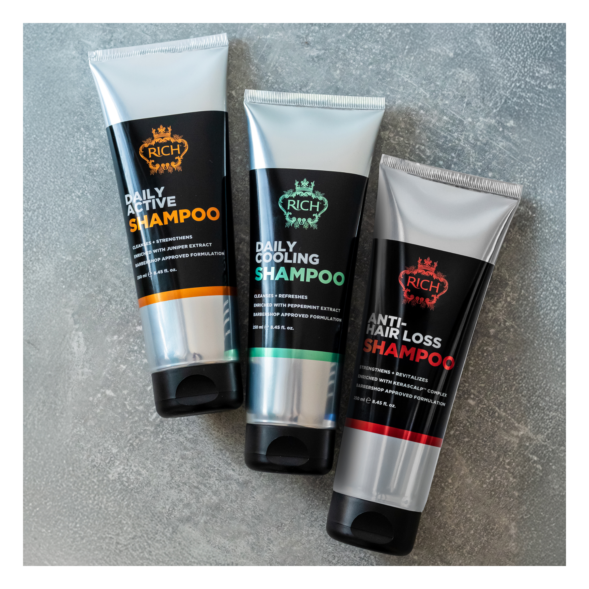 Rich Hair Care - Cooling - Shampoing rafraichissant quotidien - 250 ML RICH HAIR CARE