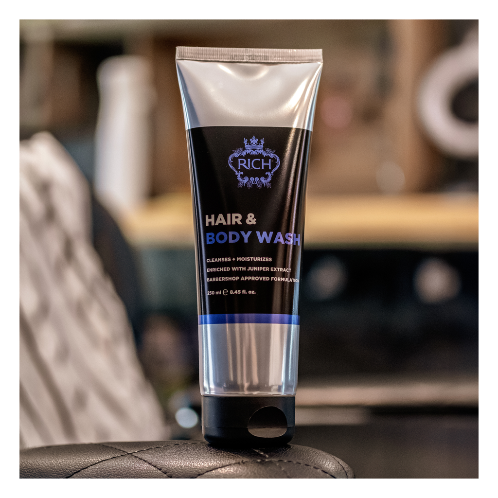 Rich Hair Care - Hair & Body wash - 2 EN 1 Corps et cheveux gamme homme - 250 ML RICH HAIR CARE