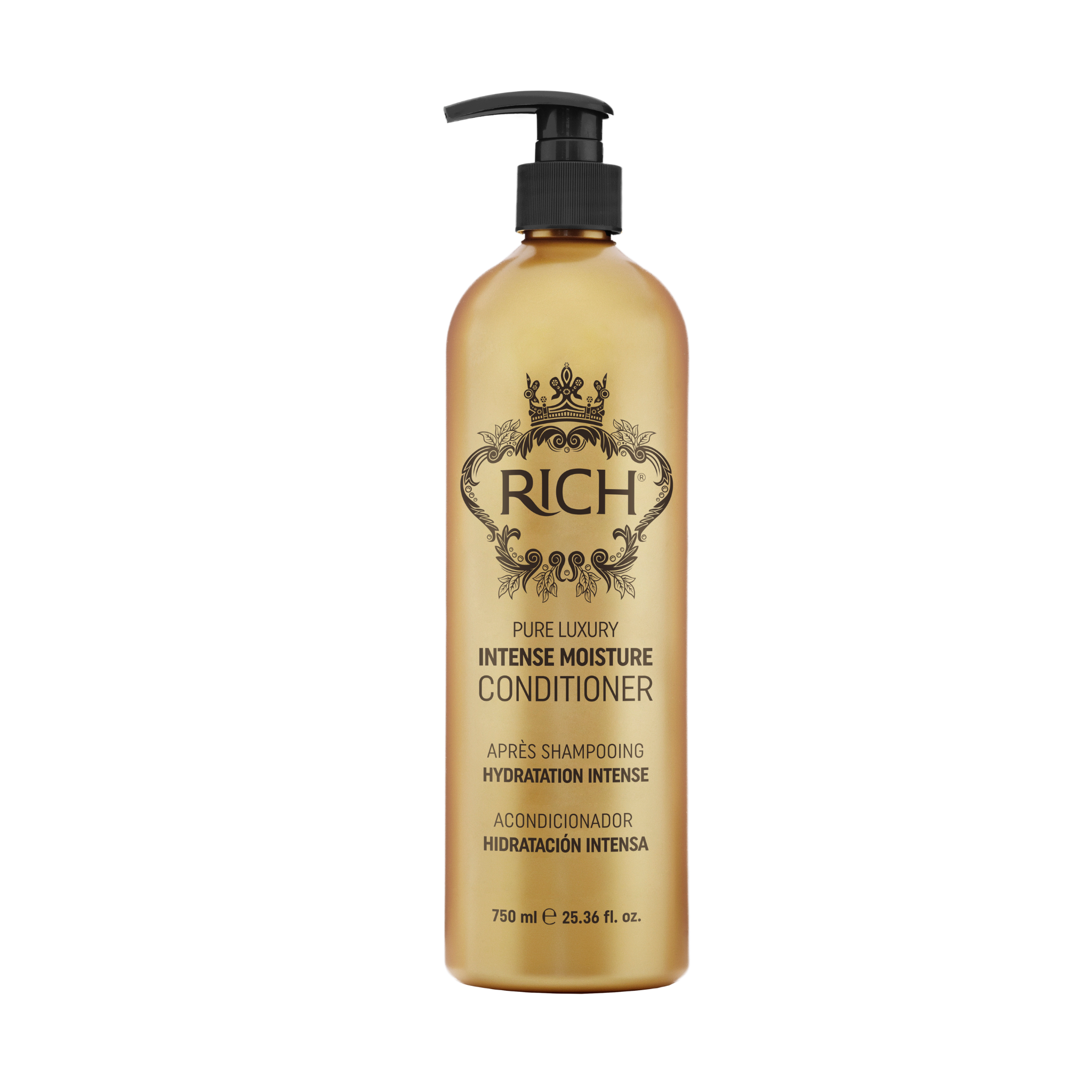 Rich Hair Care - Intense moisture conditioner - Après shampoing hydratation intense - 750 ML RICH HAIR CARE