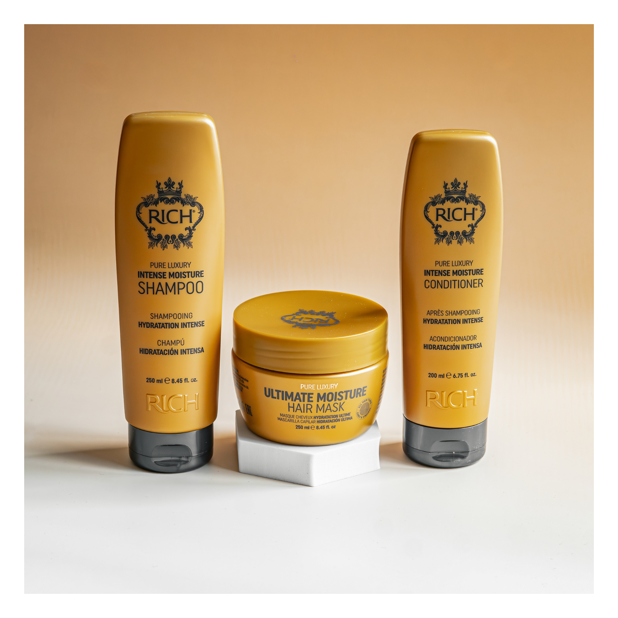 Rich Hair Care - Ultimate Moisture - Masque hydratation ultime - 250 ML RICH HAIR CARE