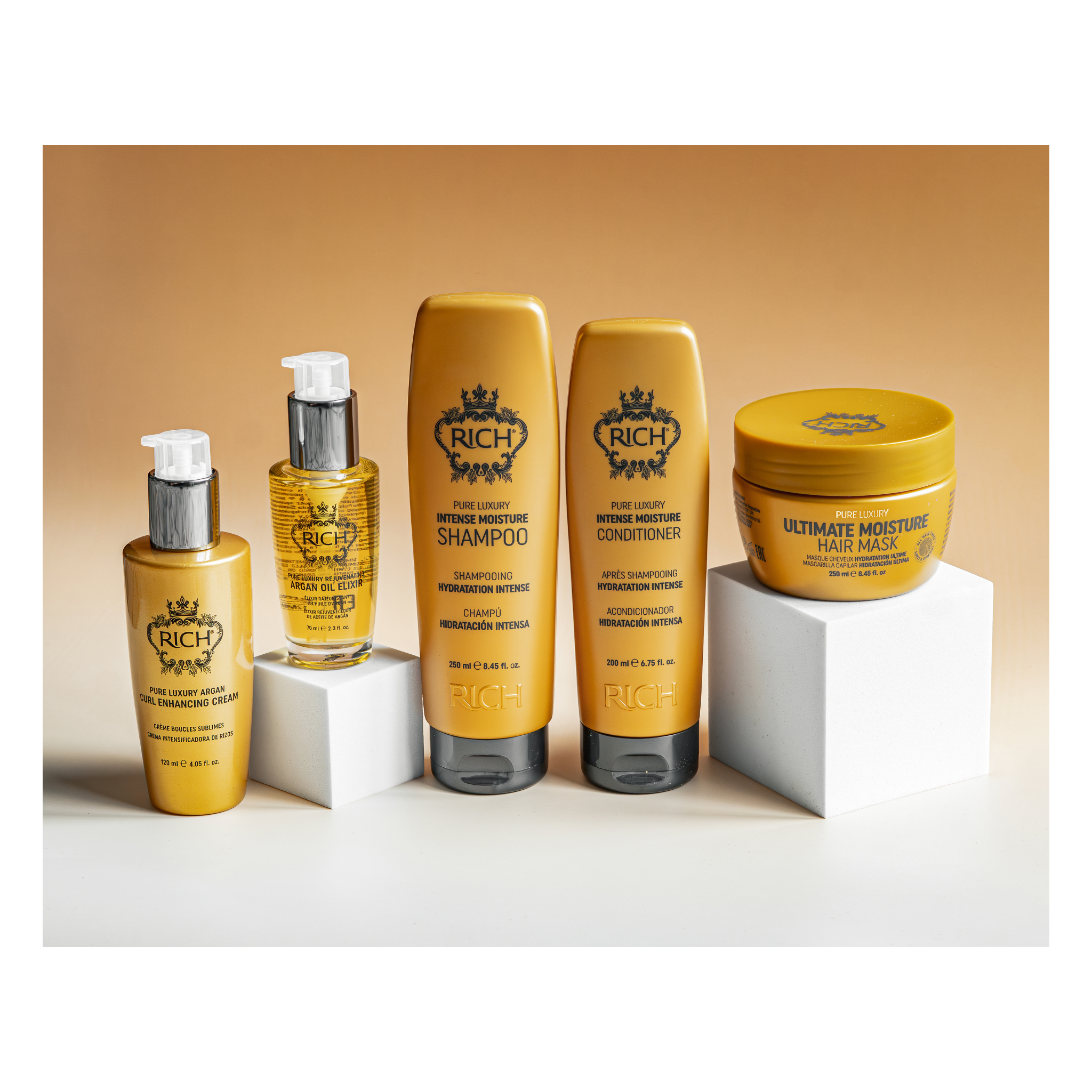 Rich Hair Care - Ultimate Moisture - Masque hydratation ultime - 250 ML RICH HAIR CARE