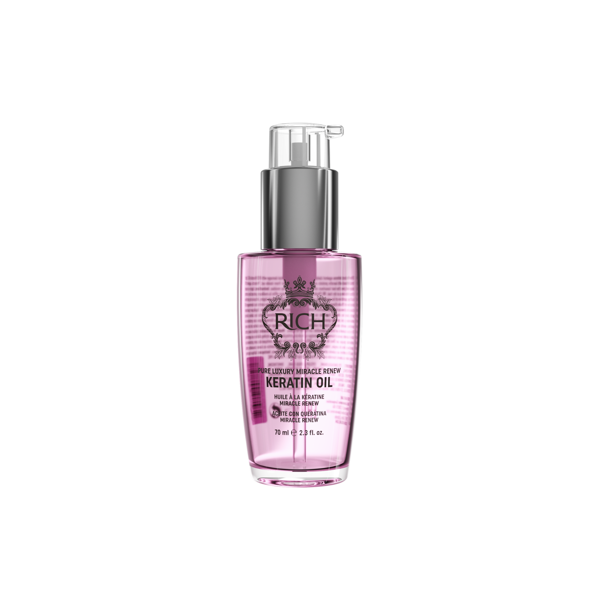Rich Hair Care - Miracle renew keratin oil - Huile à la kératine - 70 ML RICH HAIR CARE