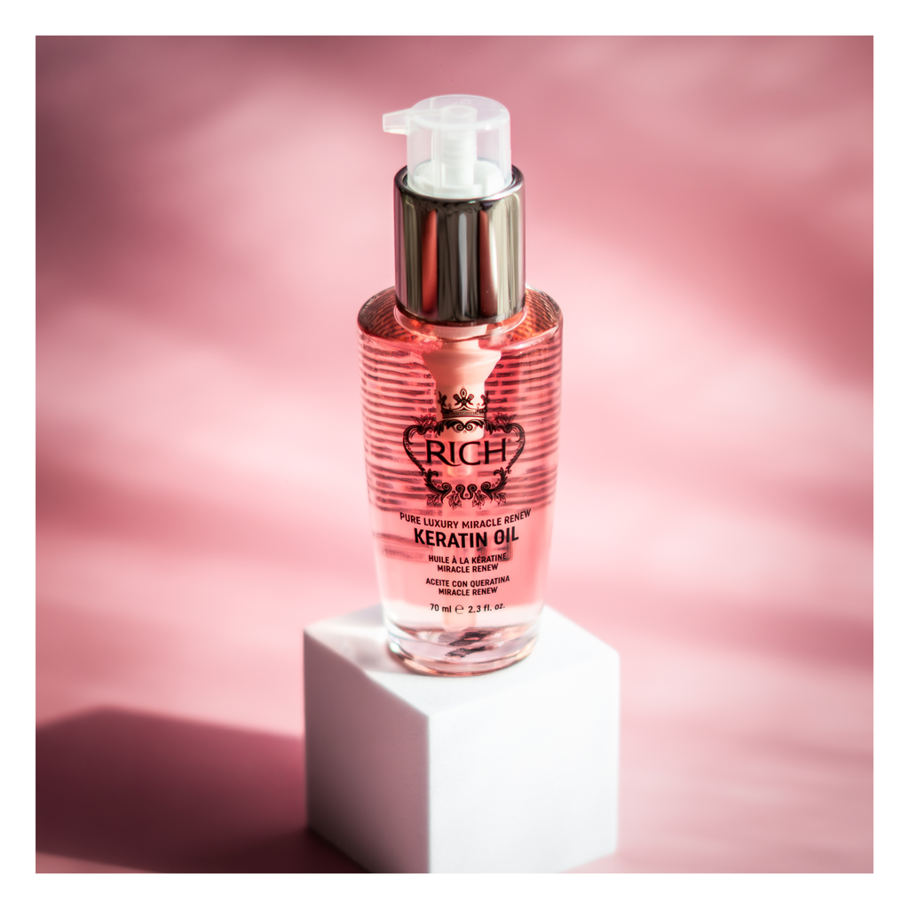 Rich Hair Care - Miracle renew keratin oil - Huile à la kératine - 70 ML RICH HAIR CARE