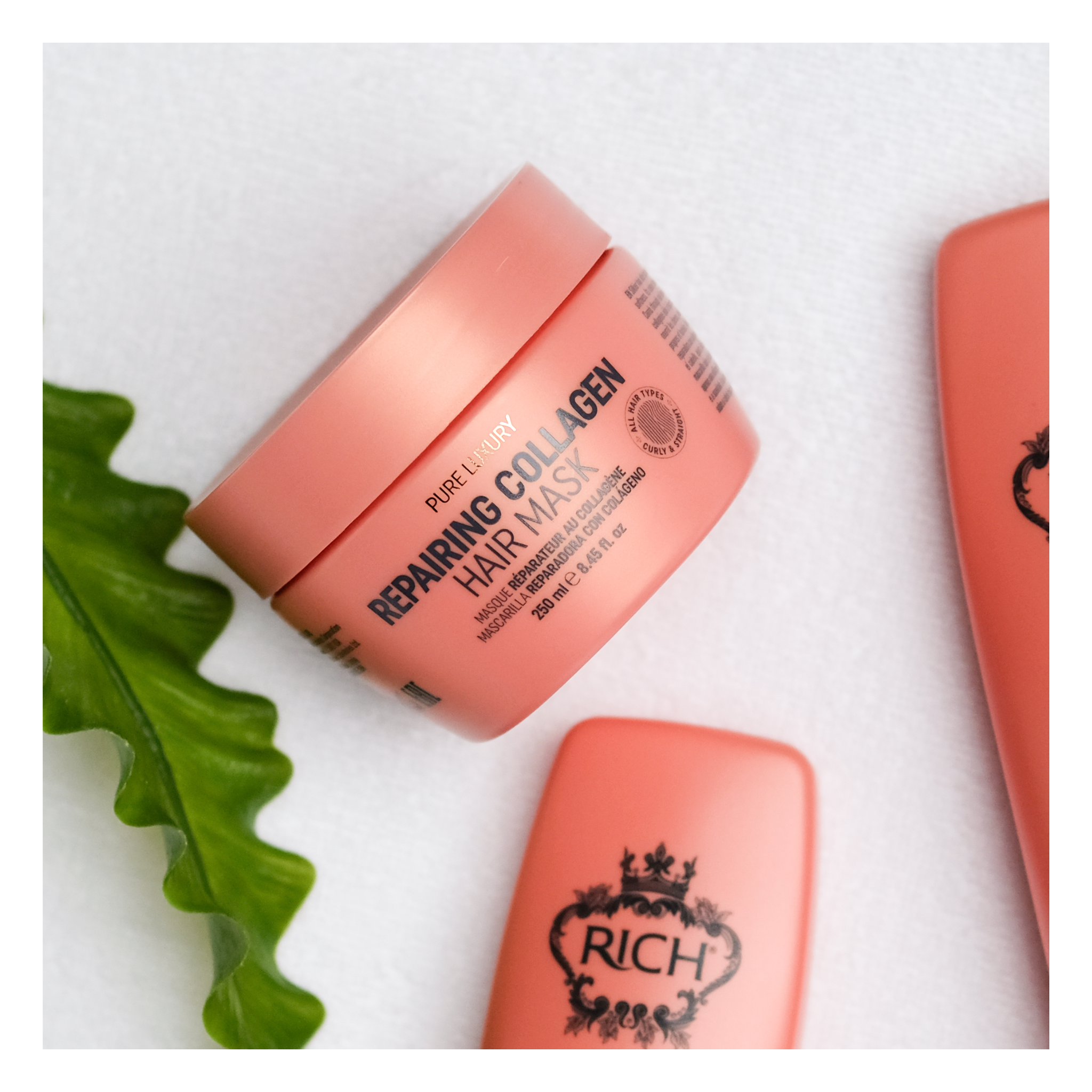 Rich Hair Care - Repairing collagen - Masque réparateur au collagène - 250 ML RICH HAIR CARE