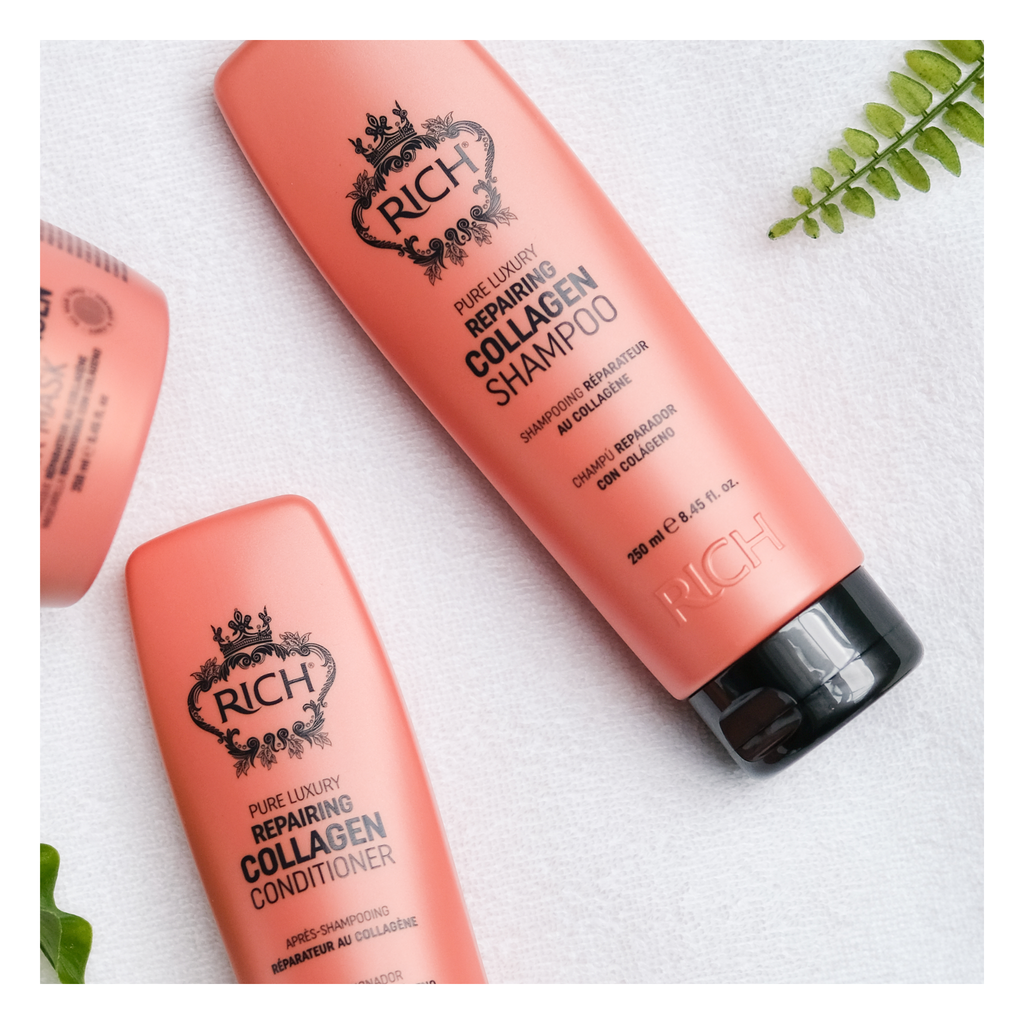 Rich Hair Care - Repairing collagen - Shampoing réparateur au collagène - 250 ML RICH HAIR CARE