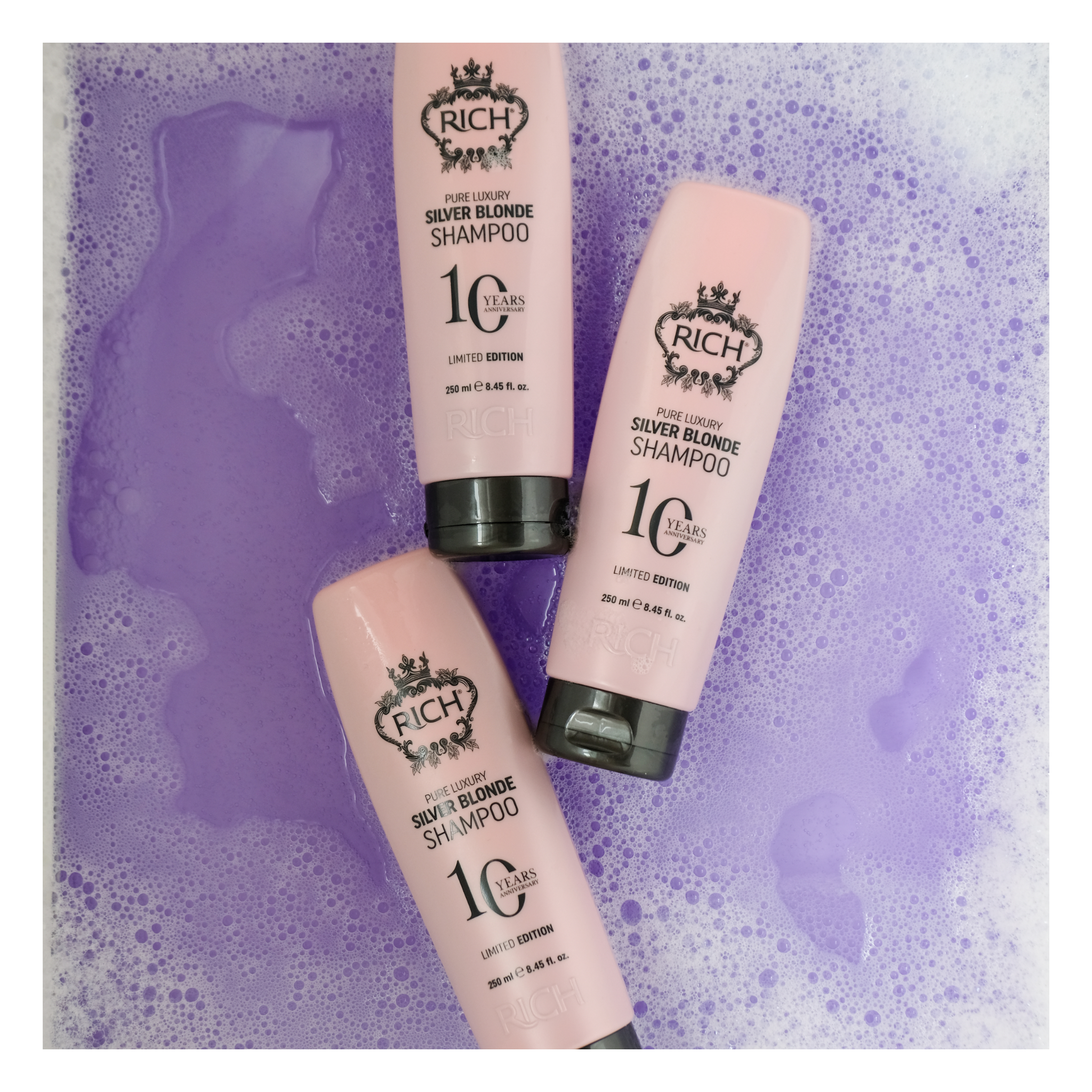 Rich Hair Care - Silver Blonde - Shampoing silver blonde - 250 ML RICH HAIR CARE