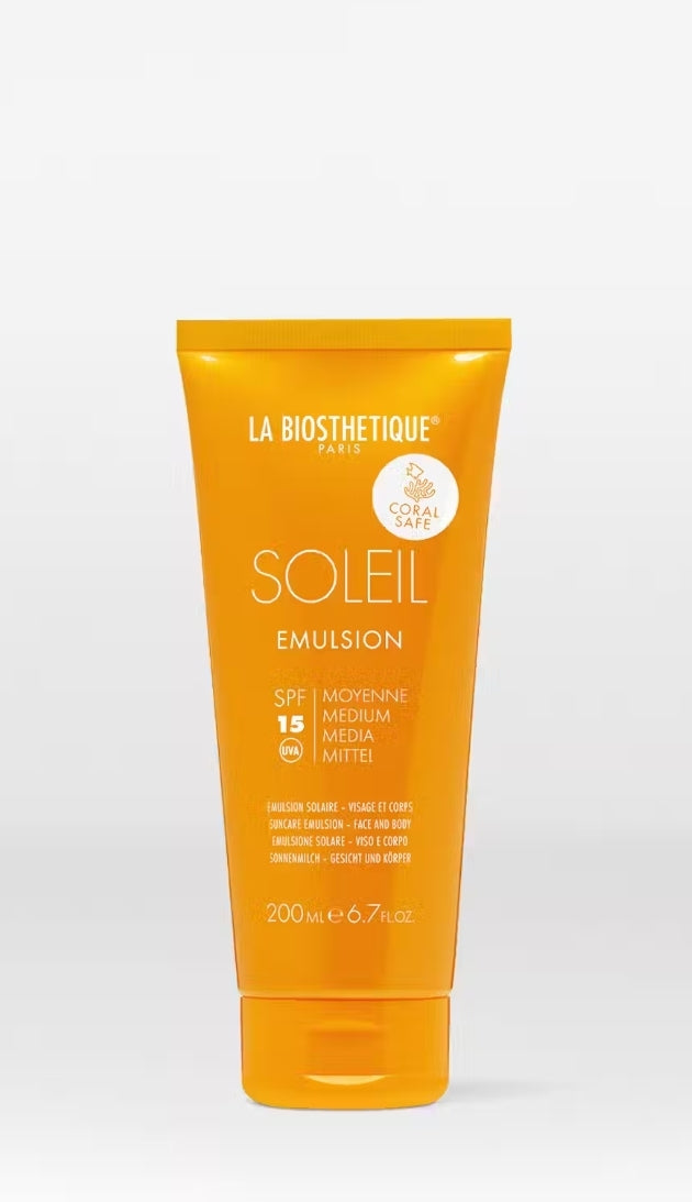 La Biosthétique - Protection solaire - Emulsion SPF 15 - 200 ML