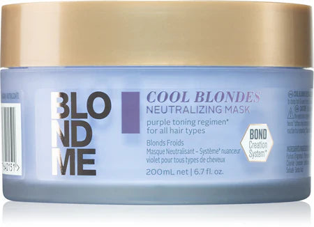 SCHWARZKOPF - BLONDE ME - Masque Éclat Blond Froid - 200ml
