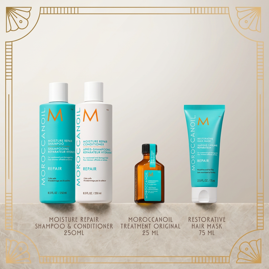 Moroccanoil - Coffret fêtes de fin d'année réparation - The Repair Suite