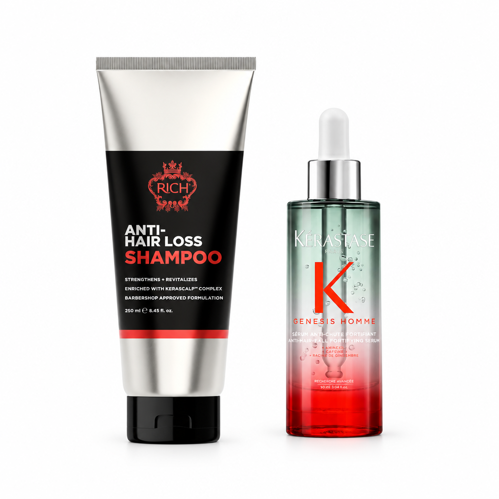 Rich Hair Care & Kérastase - Combo homme anti-chute de cheveux