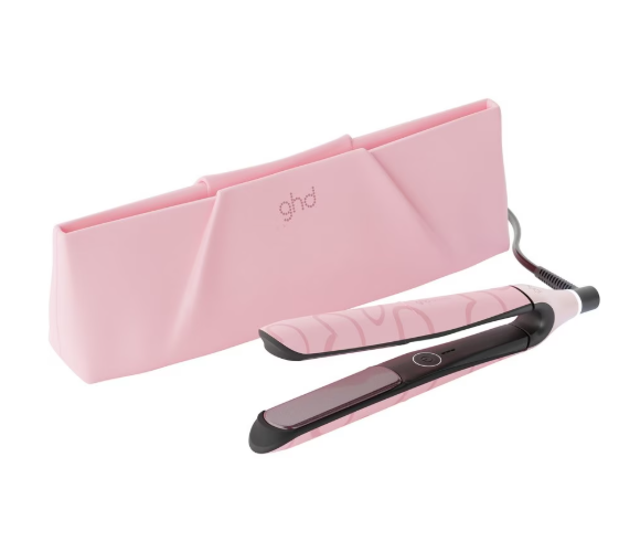 GHD - Chronos - Lisseur collection Pink - rose poudré avec cœur