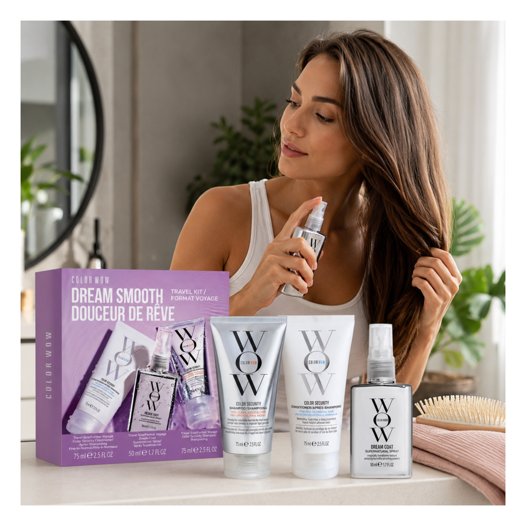Color Wow - Dream Smooth - Coffret découverte 3 étapes pour une chevelure soyeuse
