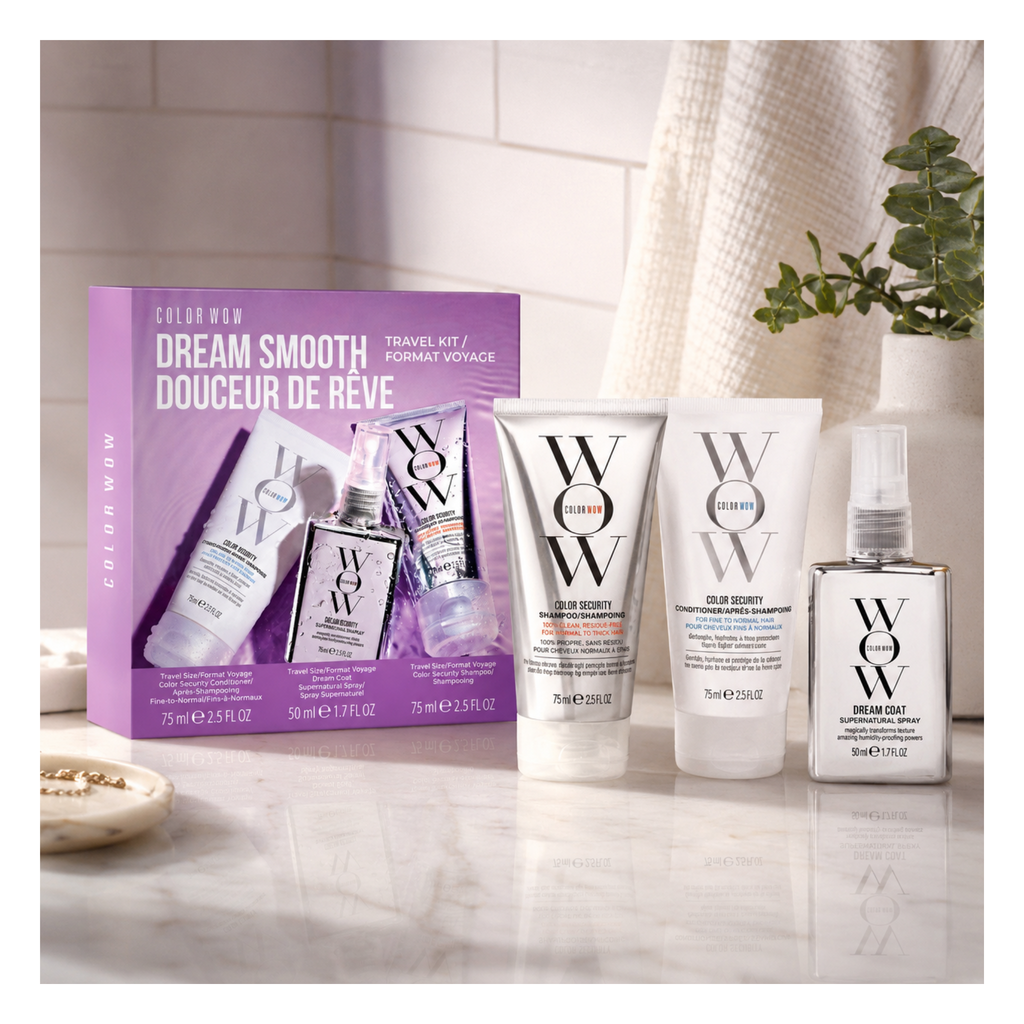 Color Wow - Dream Smooth - Coffret découverte 3 étapes pour une chevelure soyeuse