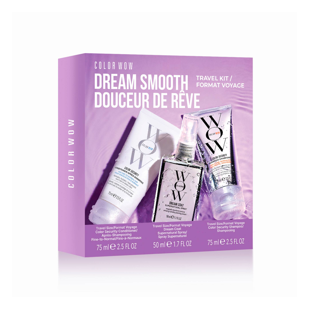 Color Wow - Dream Smooth - Coffret découverte 3 étapes pour une chevelure soyeuse