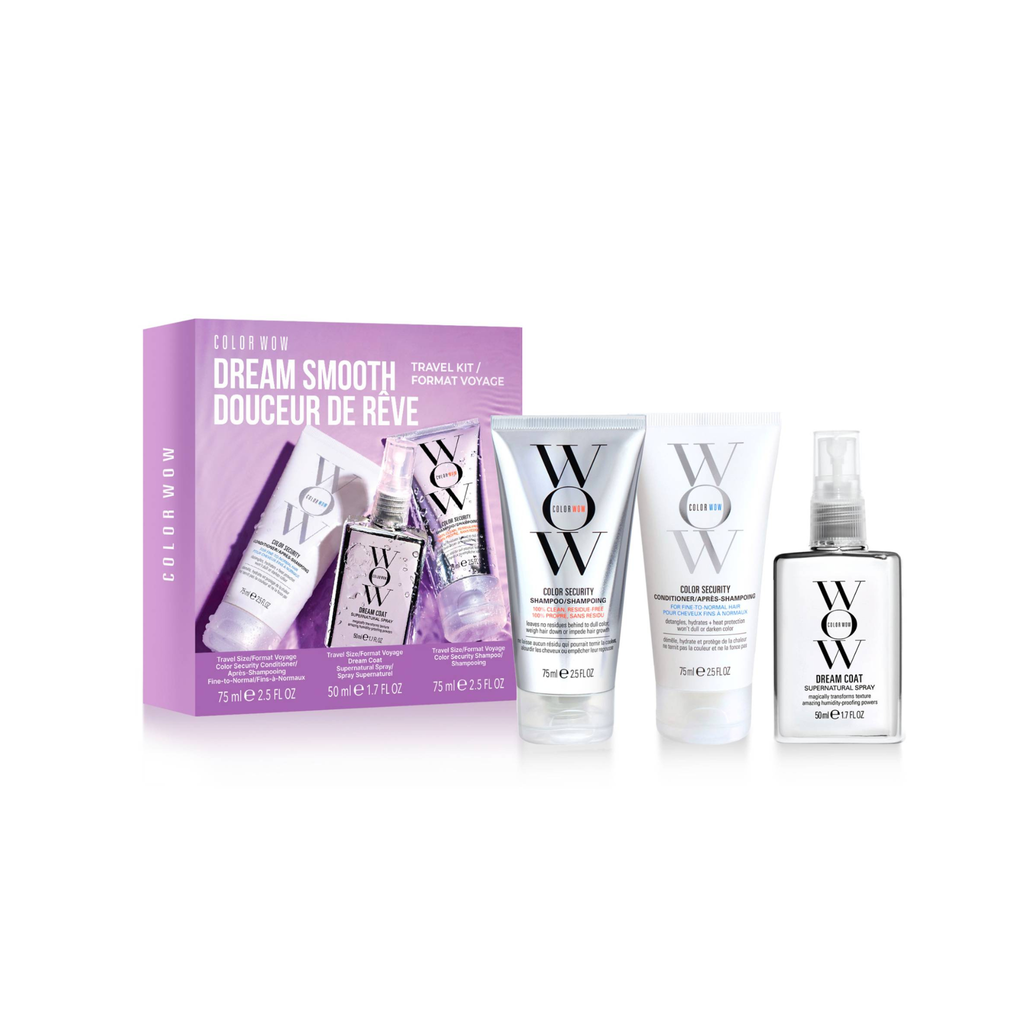 Color Wow - Dream Smooth - Coffret découverte 3 étapes pour une chevelure soyeuse