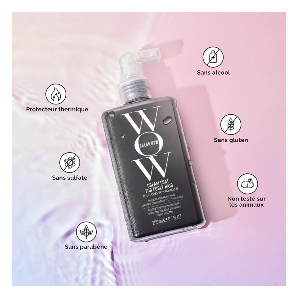 Color Wow - Dream Coat - Spray tout-en-un pour cheveux bouclés - 200 ML