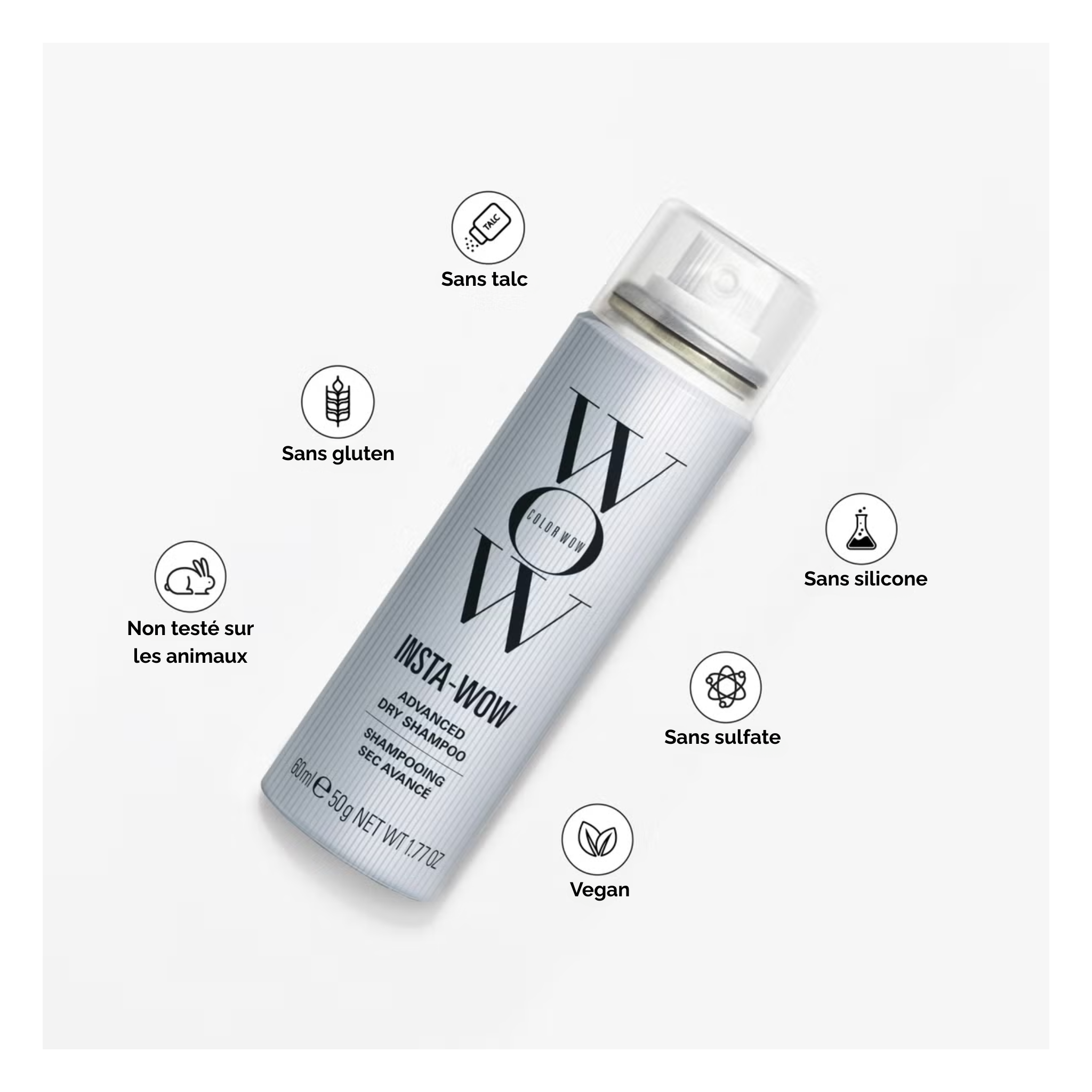 Color Wow - Insta-Wow - Shampoing sec avancé - 60 ML
