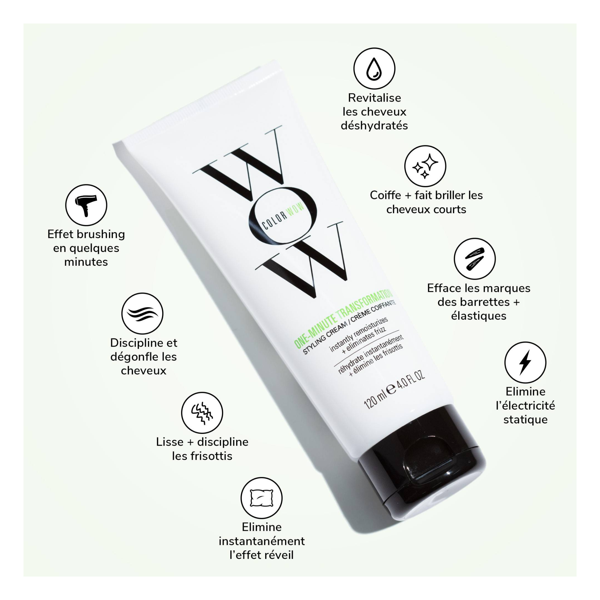 Color Wow - One-Minute Transformation - Crème lissante - 120 ML